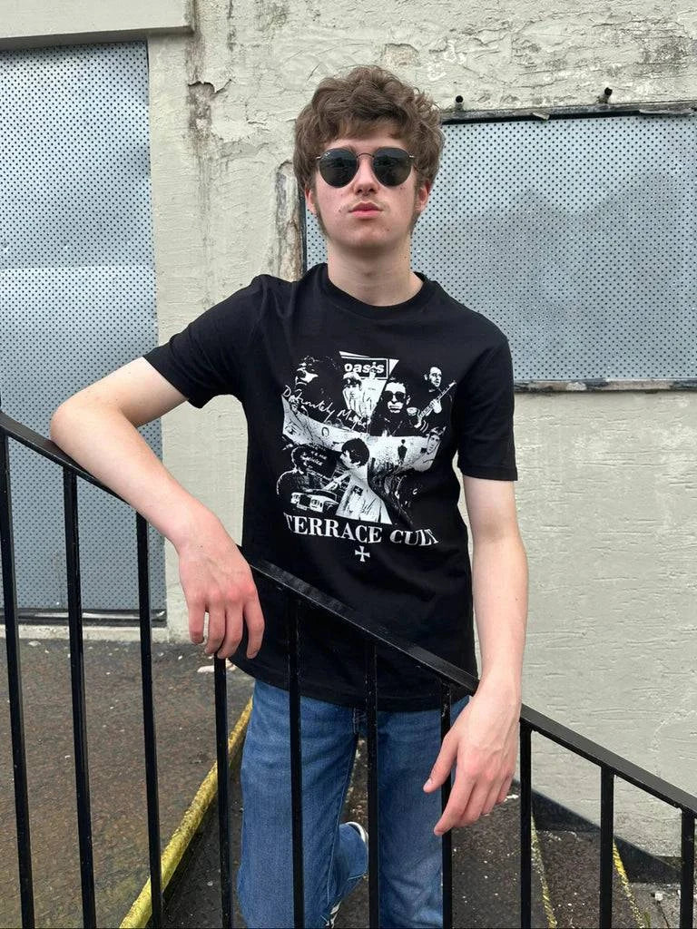 Terrace Cult R Kid T-shirt Black - Image 3
