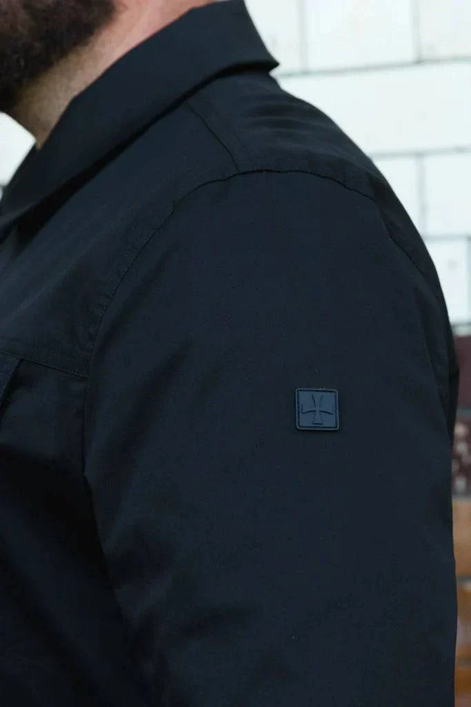 Terrace Cult Vito Overshirt Black - Image 2