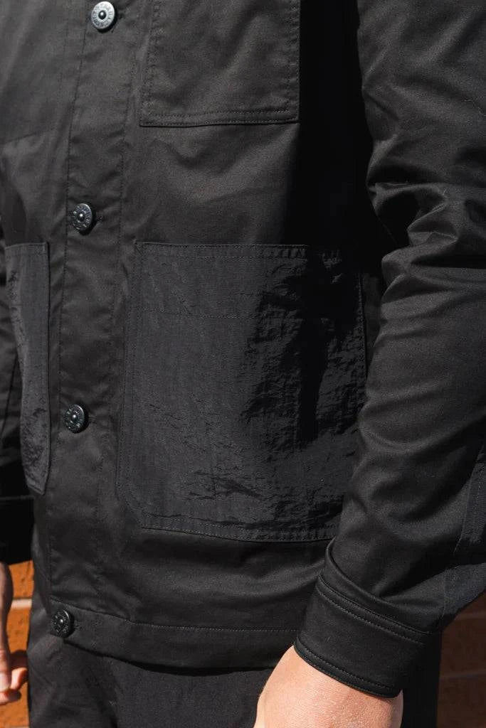 Terrace Cult Vito Overshirt Black - Image 3