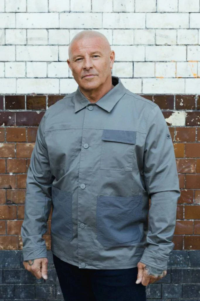 Terrace Cult Vito Overshirt Grey