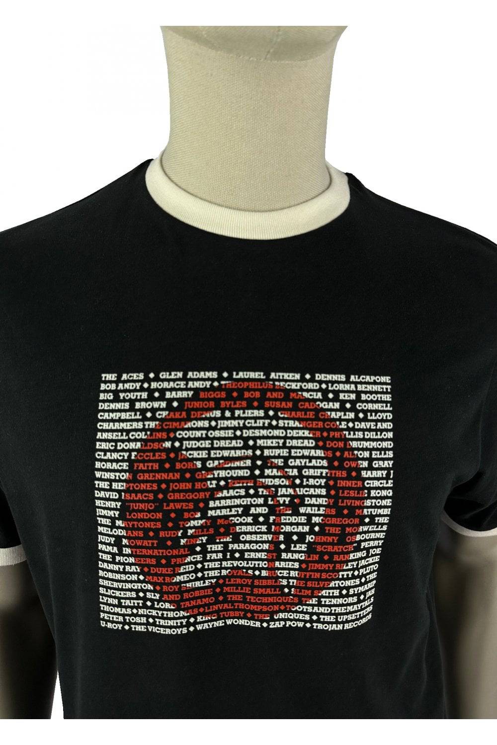 Trojan Artist Logo T-shirt Black