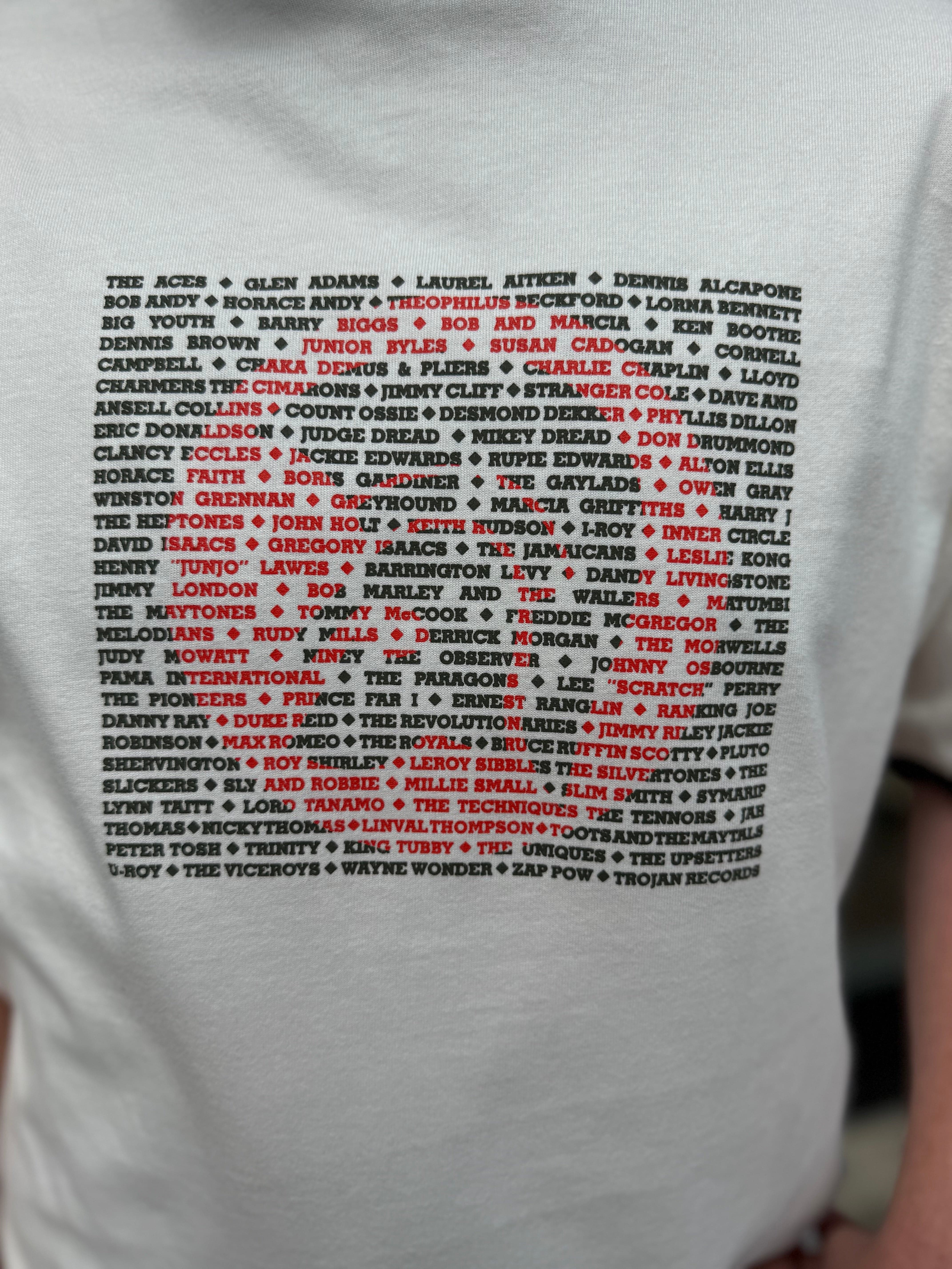Trojan Artist Logo T-shirt Ecru - Image 2