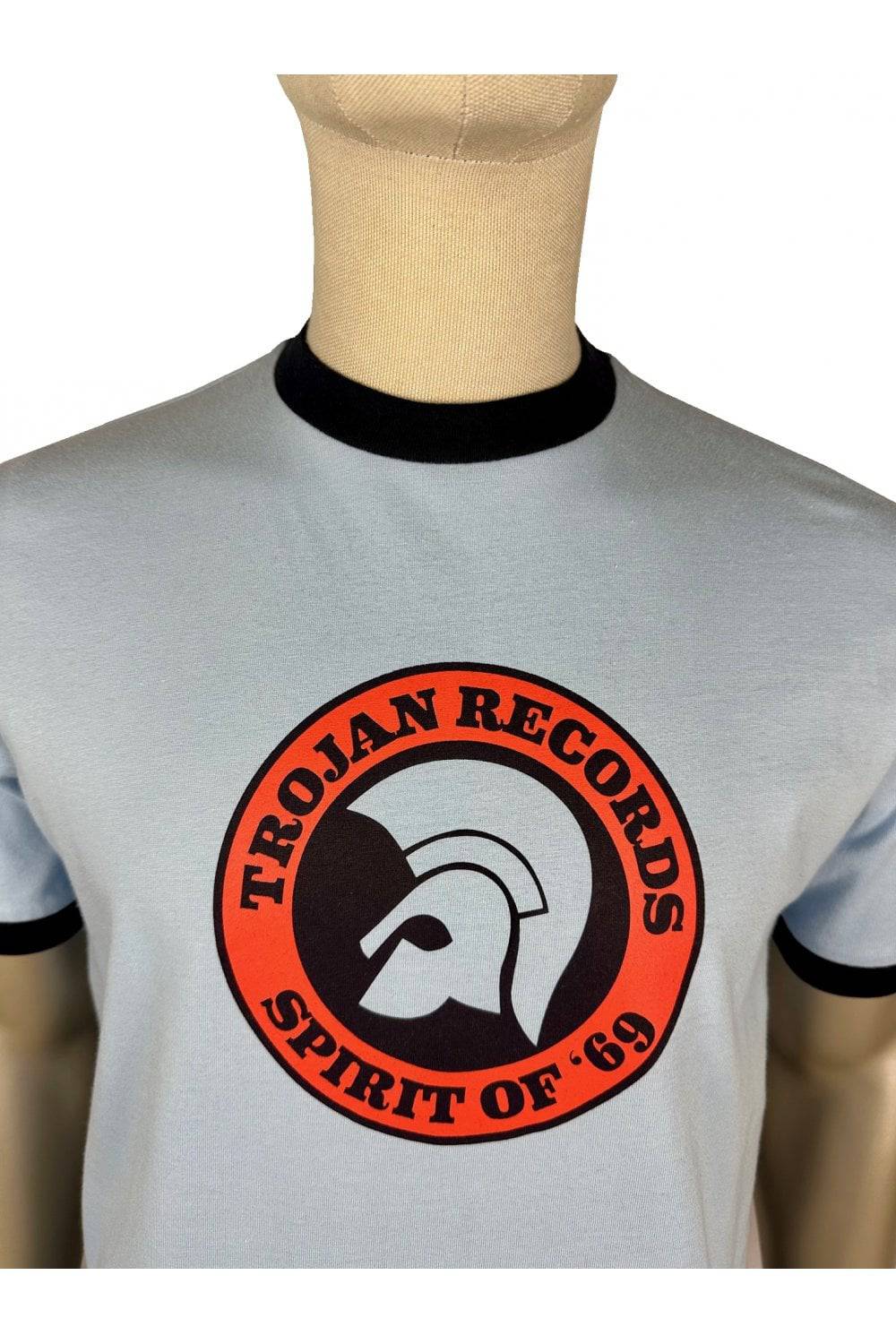 Trojan Spirit Of '69 logo tee Blue - Image 2