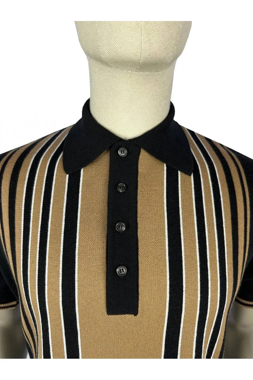 Trojan Stripe Front Panel Polo TR/8914 - Image 2