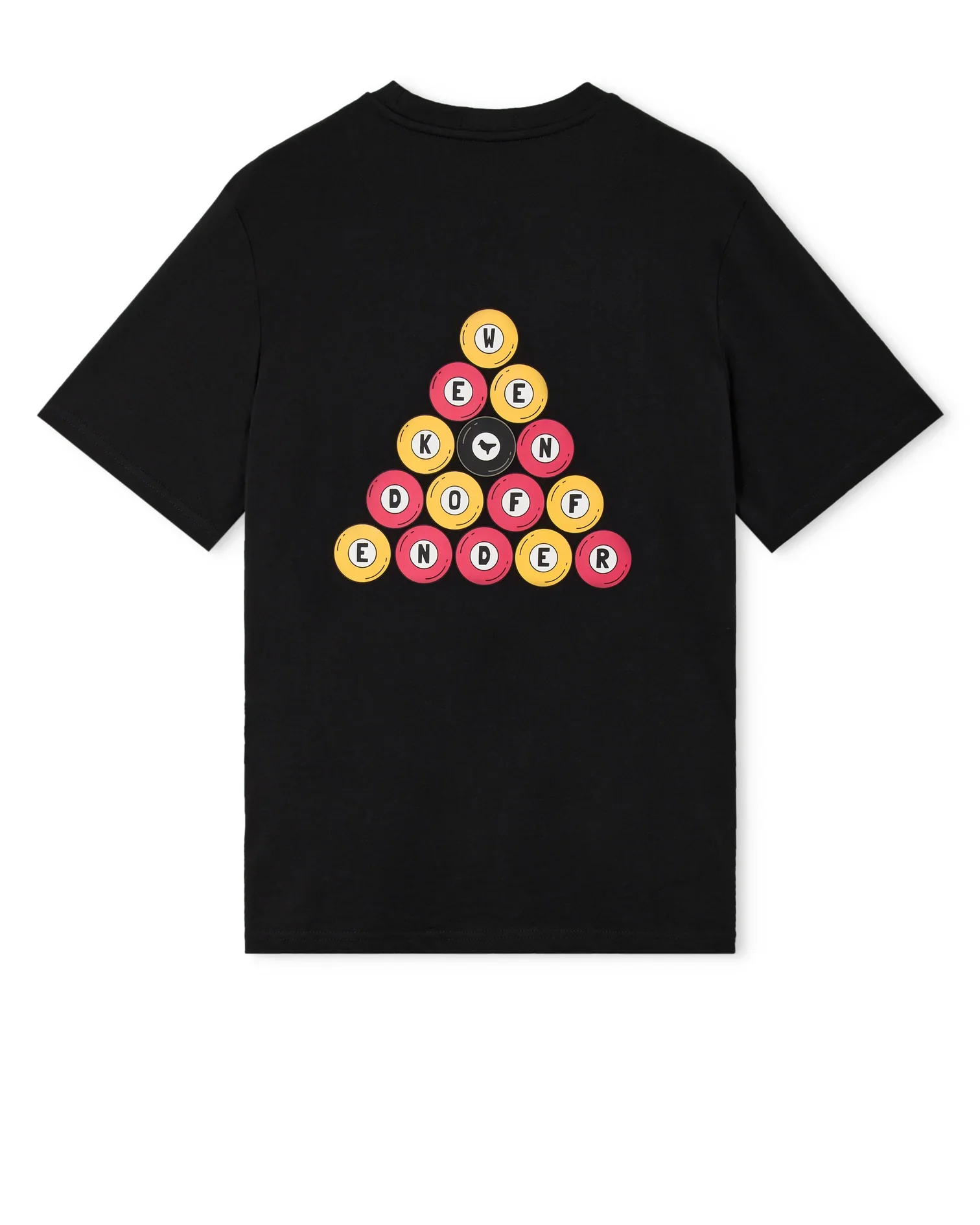 Weekend Offender 8 Ball Graphic T-Shirt Black - Image 5