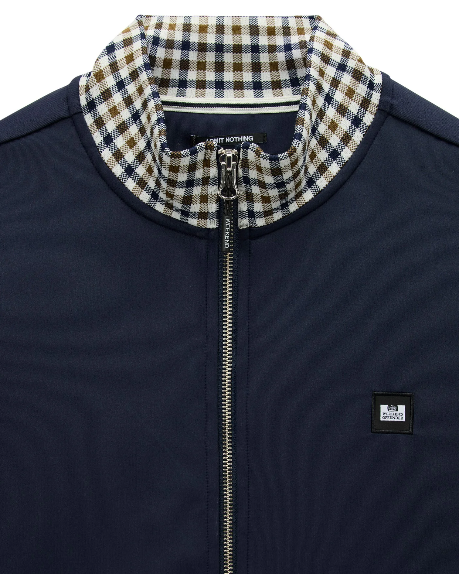 Weekend Offender Alameda Track Top Navy - Image 2