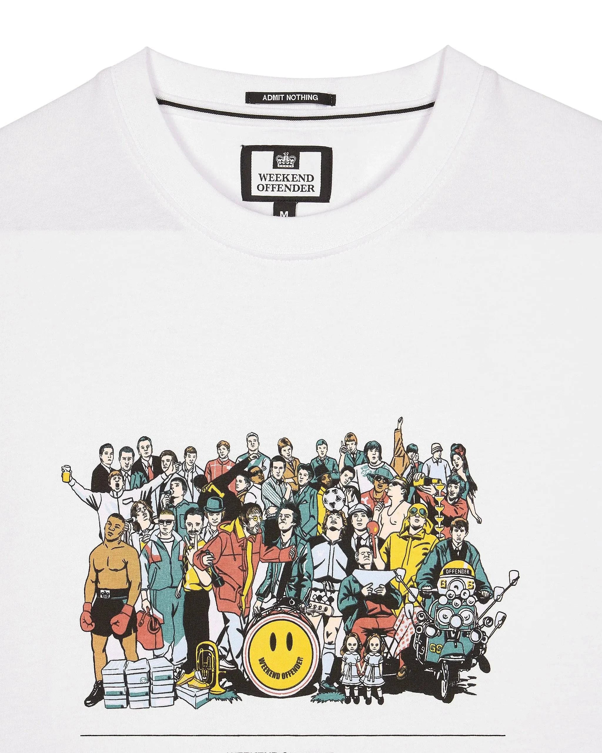 Weekend Offender Blake Tee White - Image 2