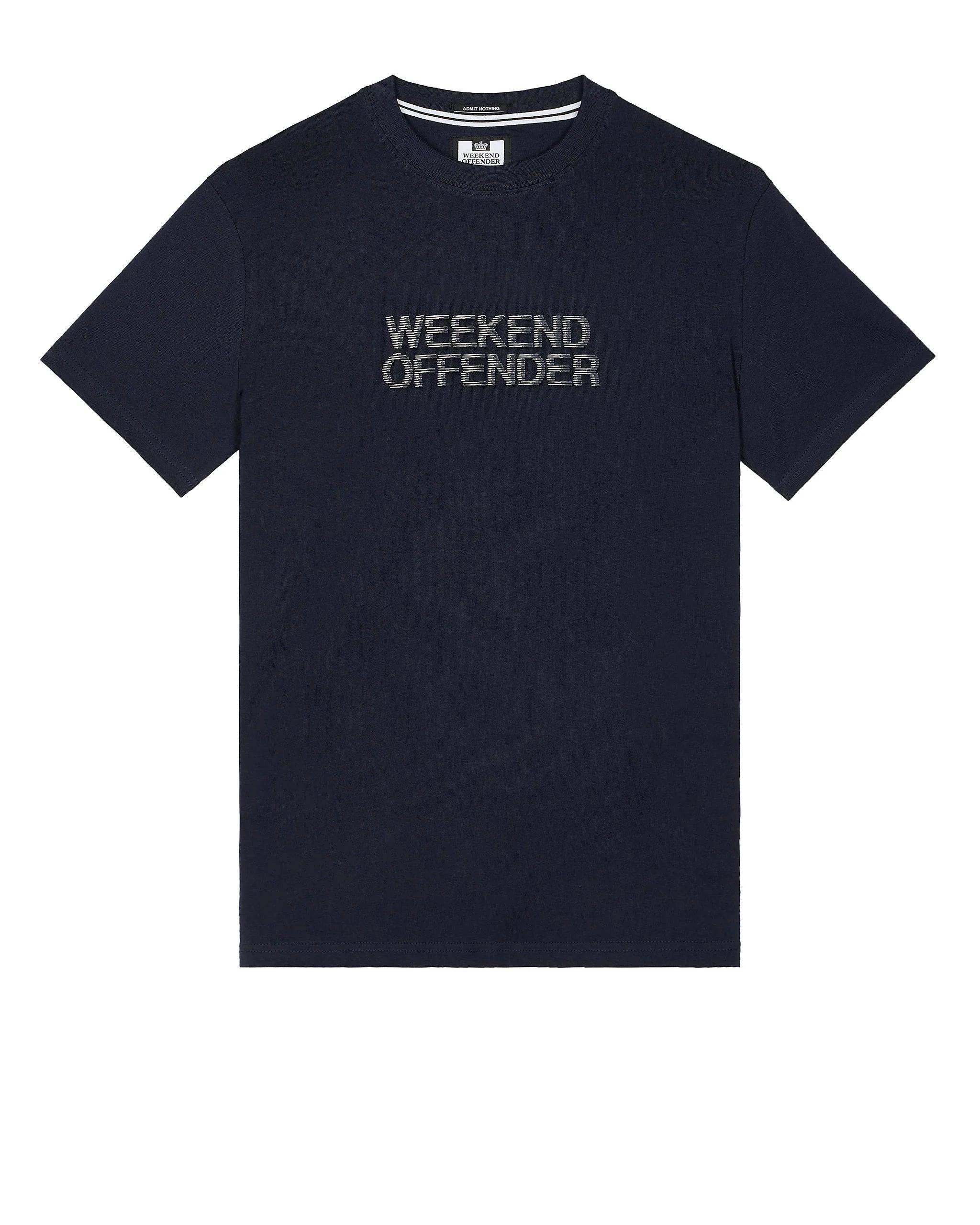 Weekend Offender Bucci Graphic T-Shirt Black/Cayenne Red