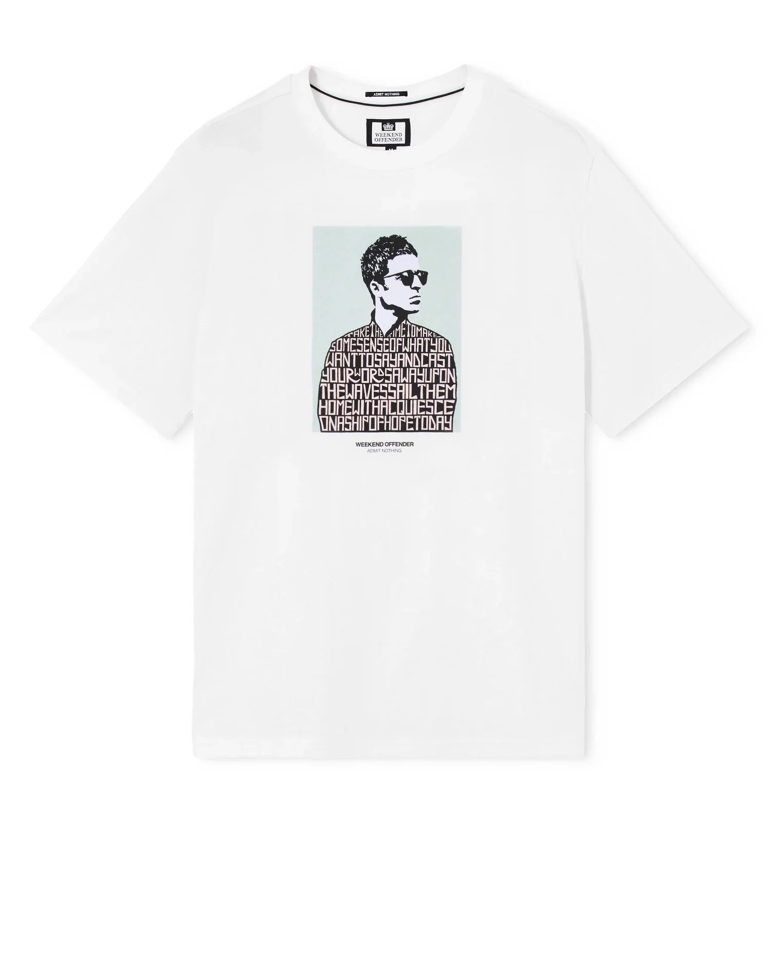 Weekend Offender Camden Graphic T-Shirt White - Image 2