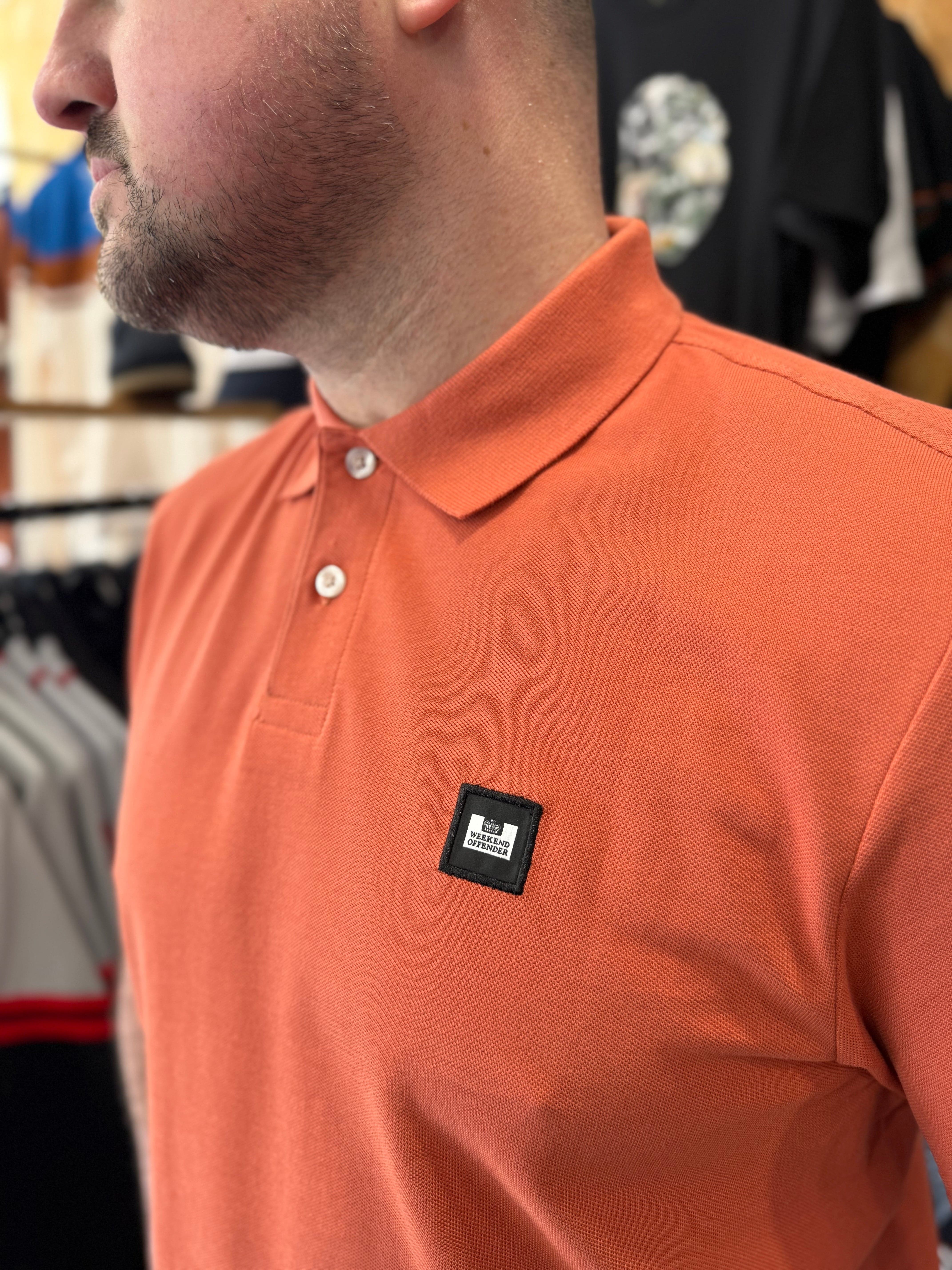 Weekend Offender Caneiros Polo Shirt Uluru - Image 2