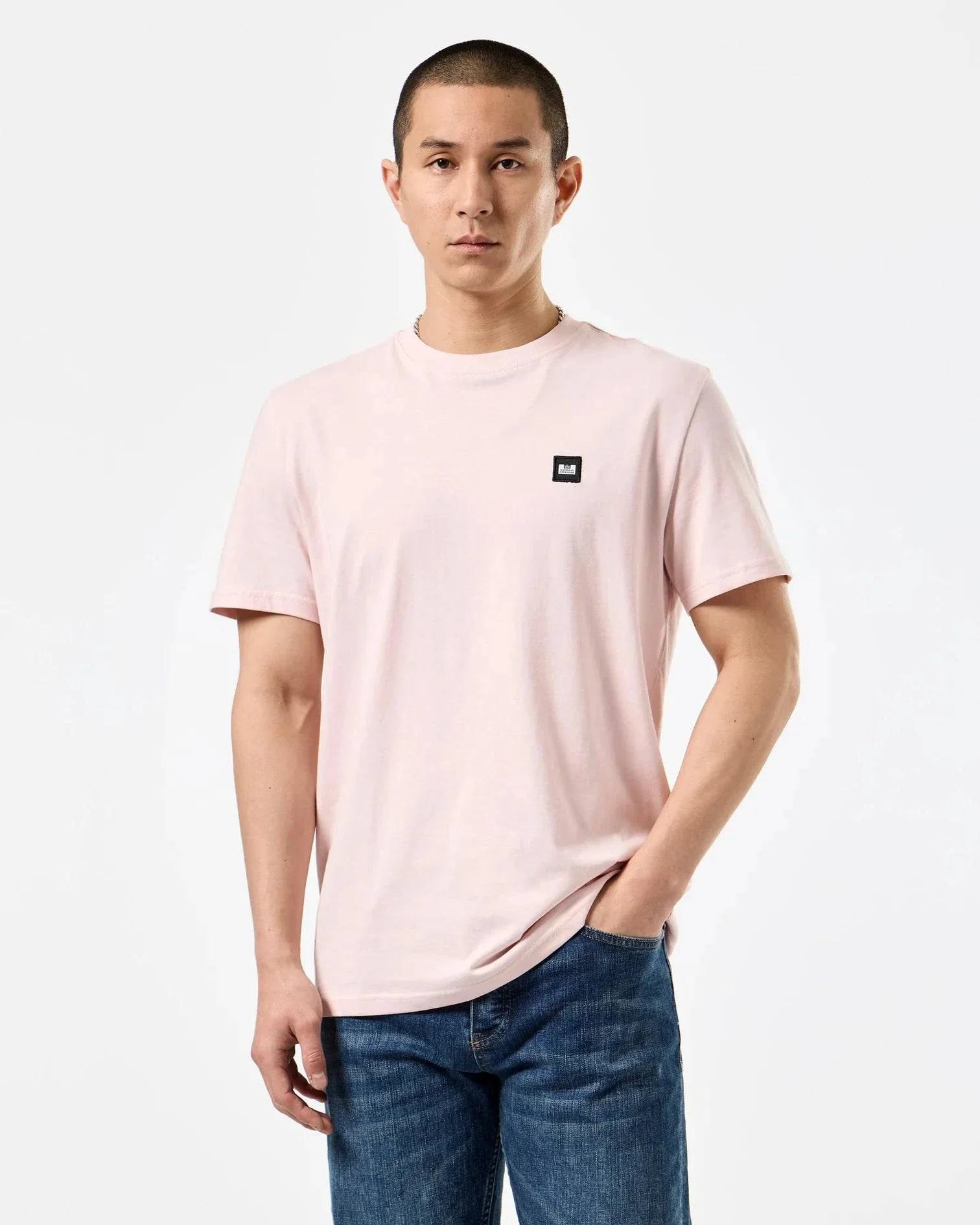 Weekend Offender Cannon Beach T-Shirt Pale Blush - Image 2