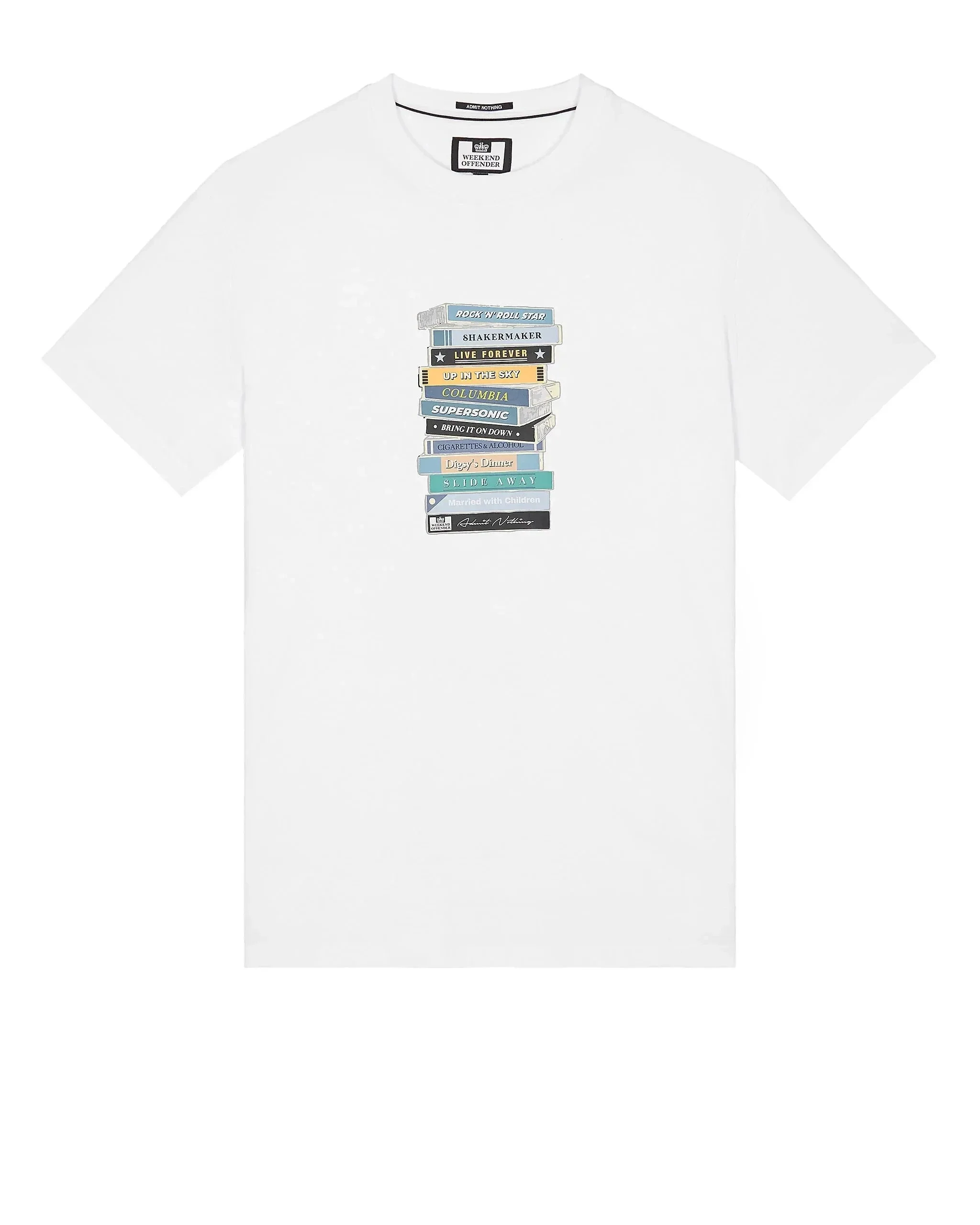 Weekend Offender Definitely Maybe Cassettes in White
