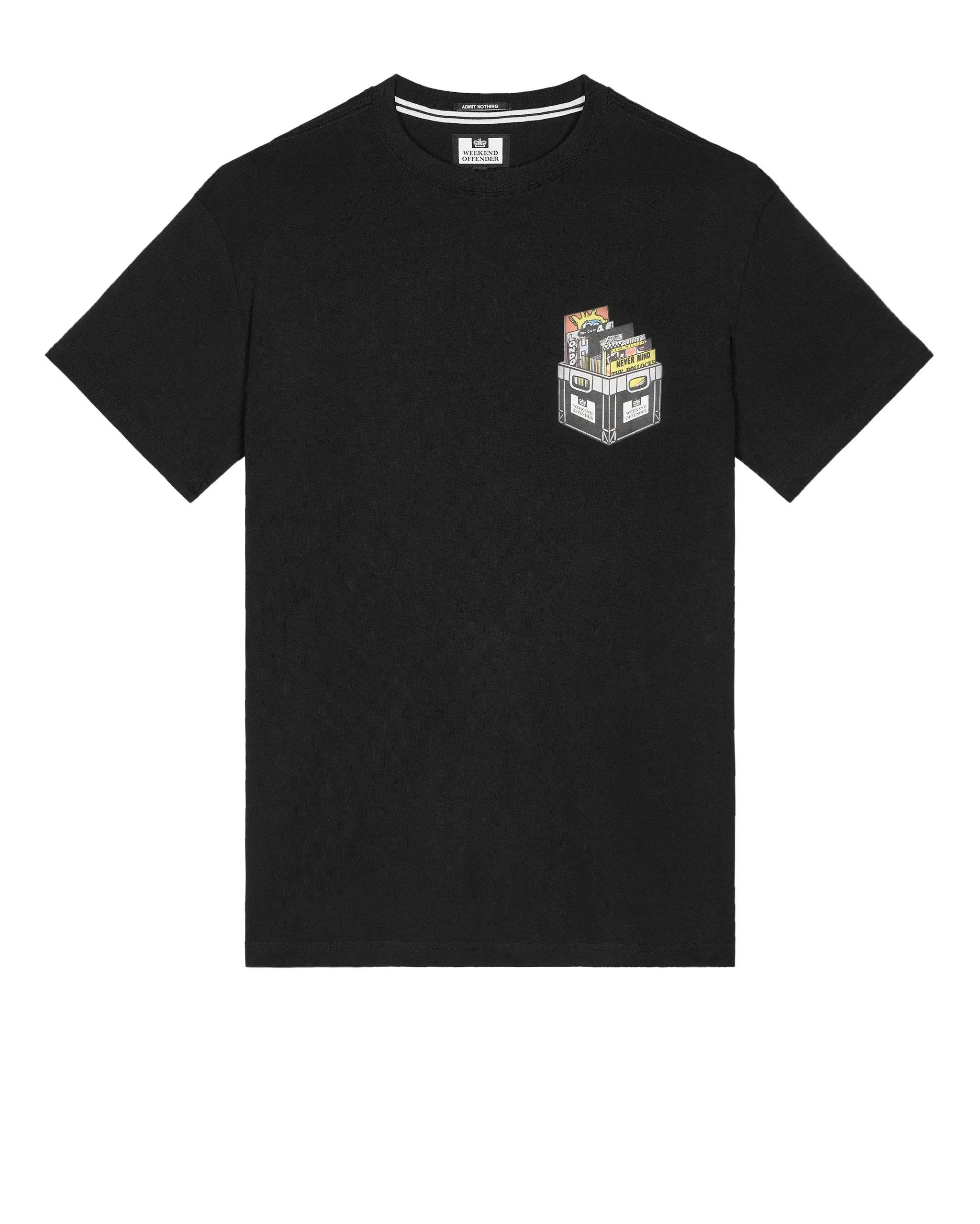Weekend Offender Diggin Graphic T-Shirt Black