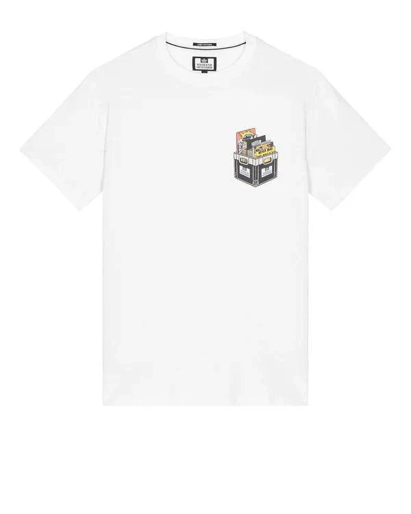 Weekend Offender Diggin Graphic T-Shirt White