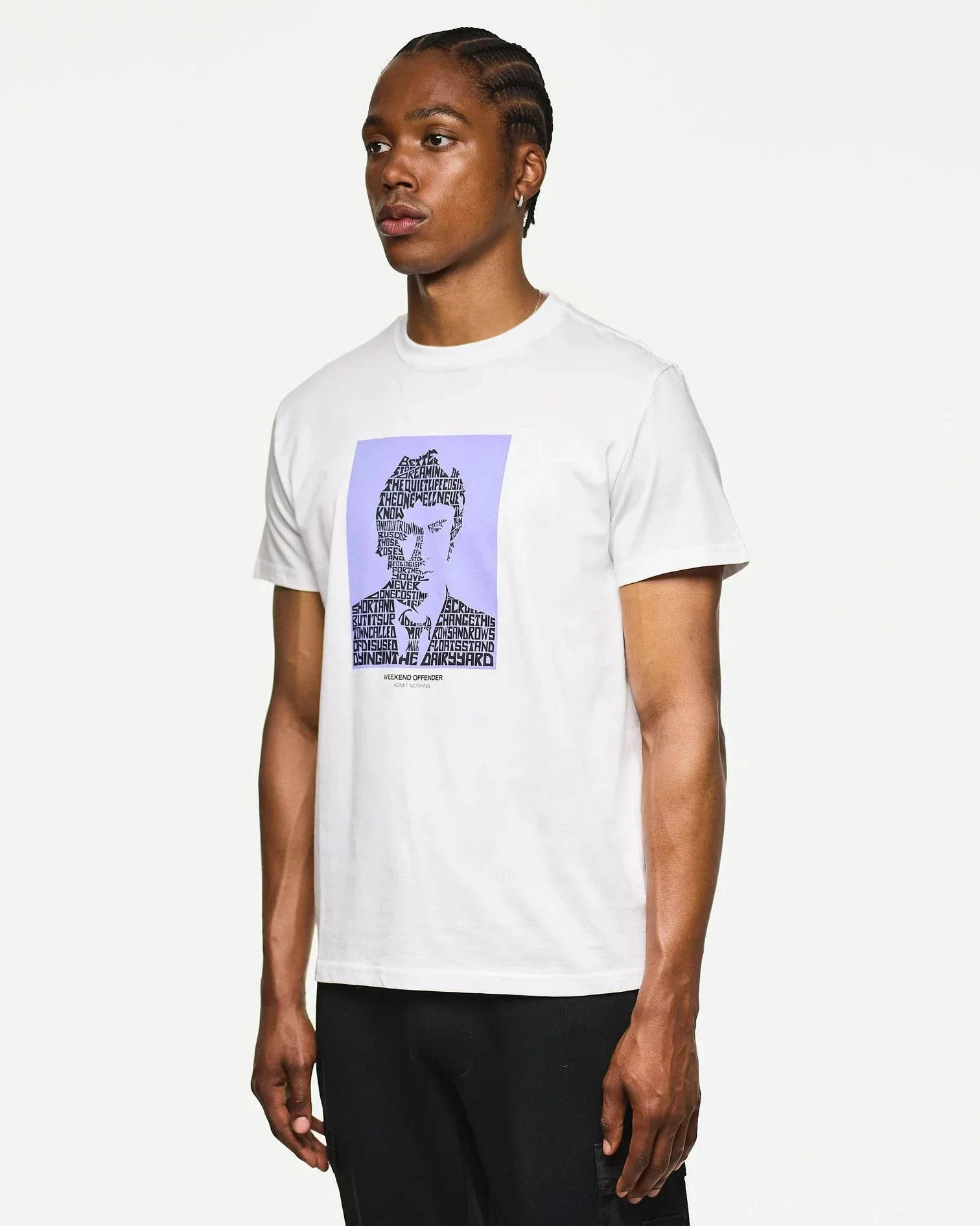 Weekend Offender Dreamin' Graphic T-Shirt White - Image 2