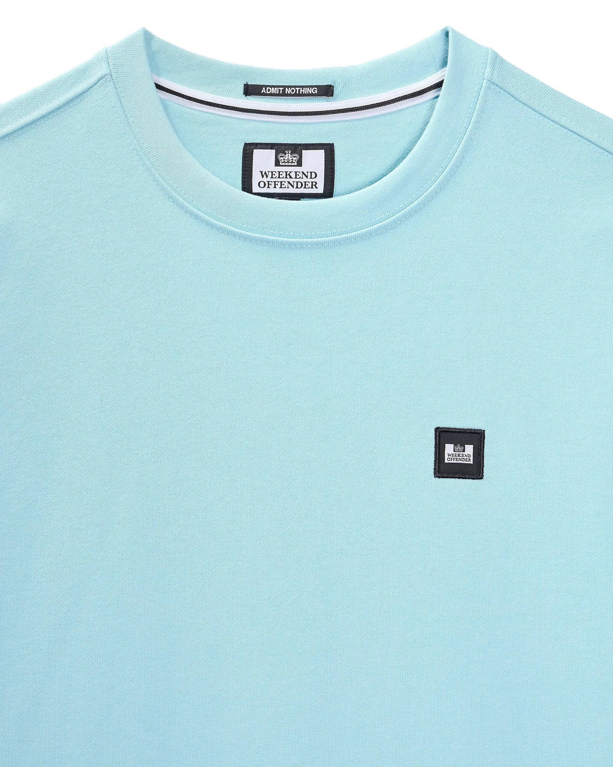Weekend Offender Ferrer Sweatshirt Saltwater Blue - Image 2