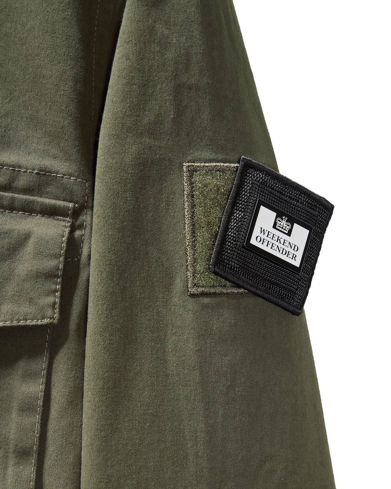 Weekend Offender Formella Over-Shirt Castle Green - Image 3