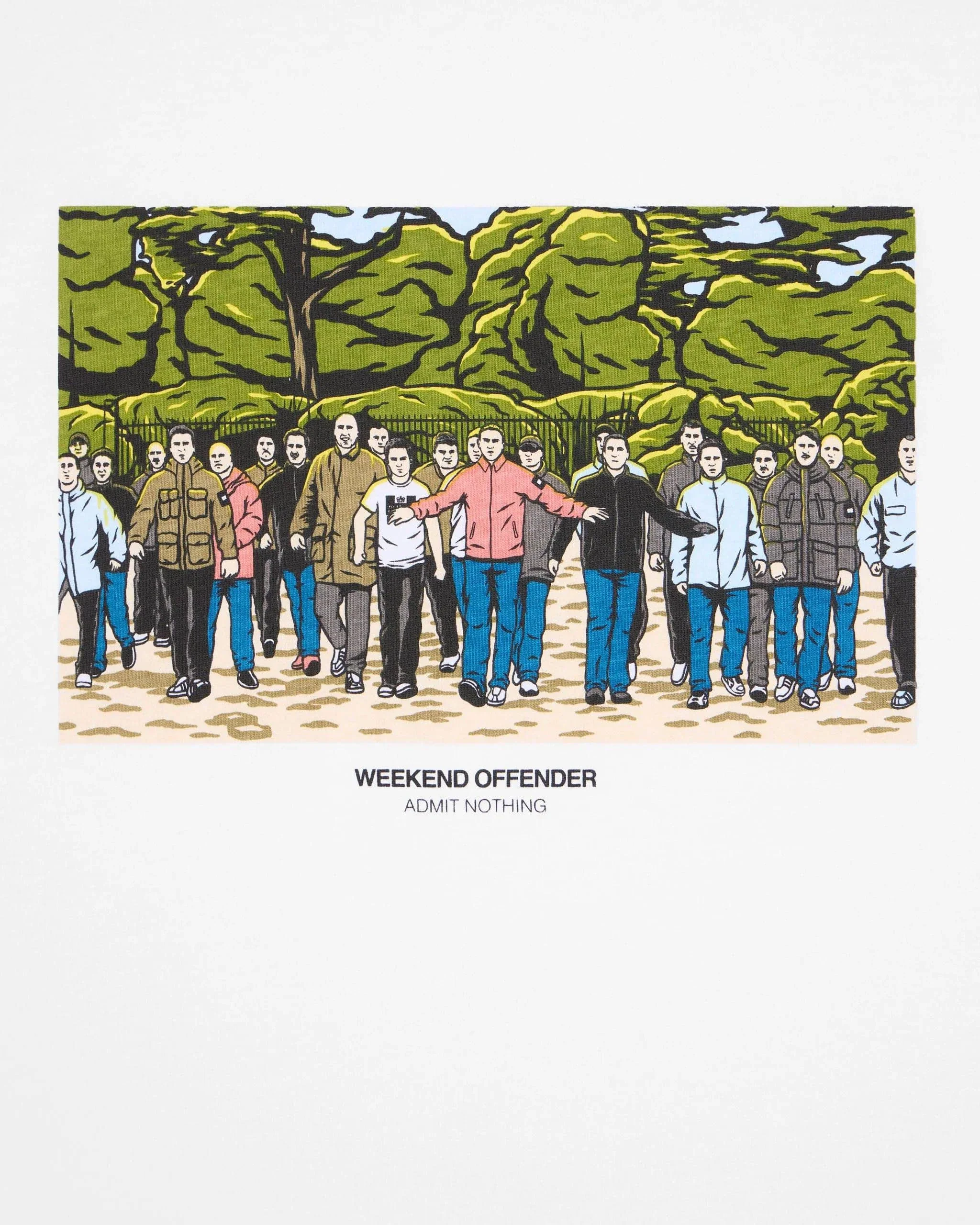 Weekend Offender GSE Graphic T-Shirt White - Image 2