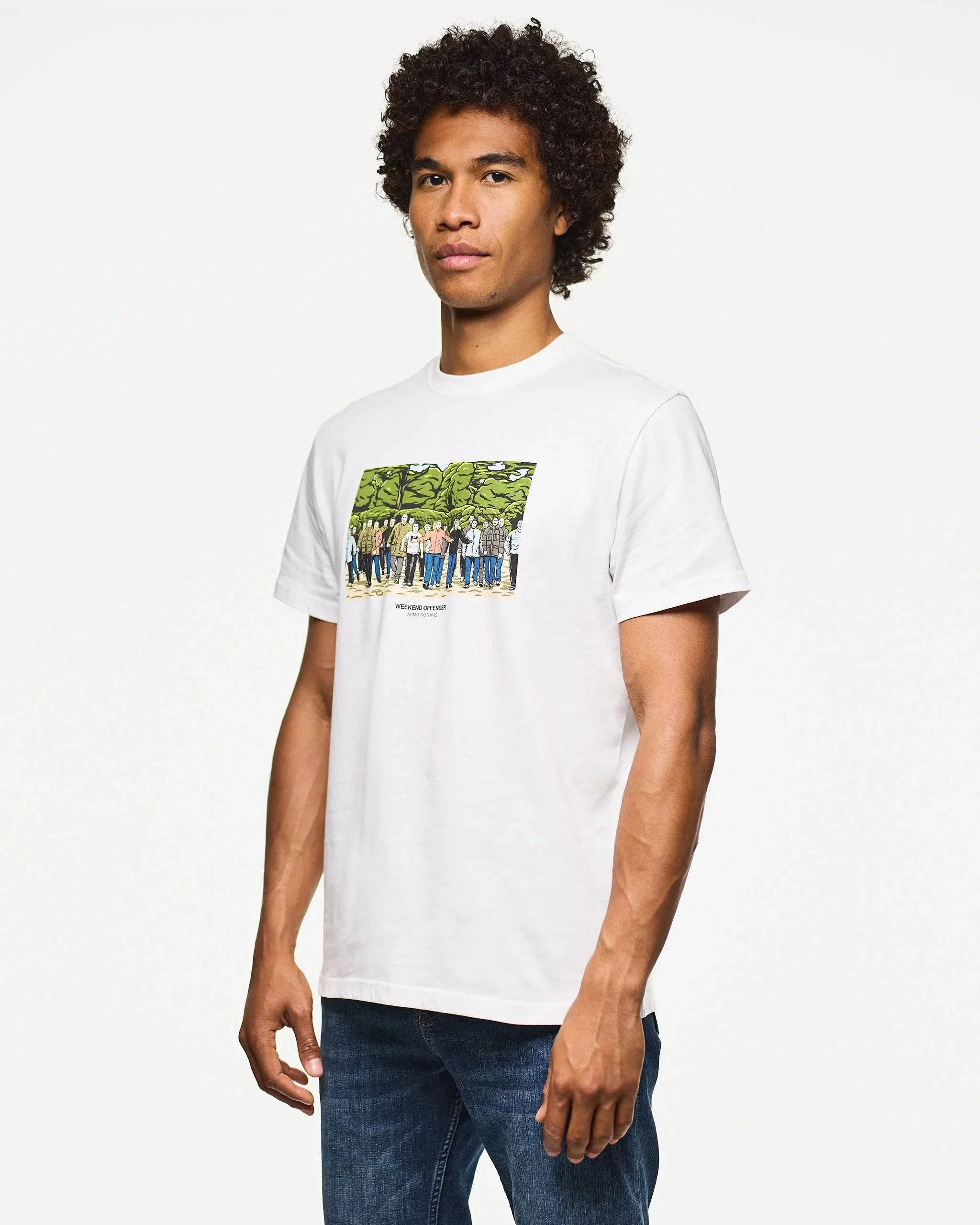 Weekend Offender GSE Graphic T-Shirt White - Image 3