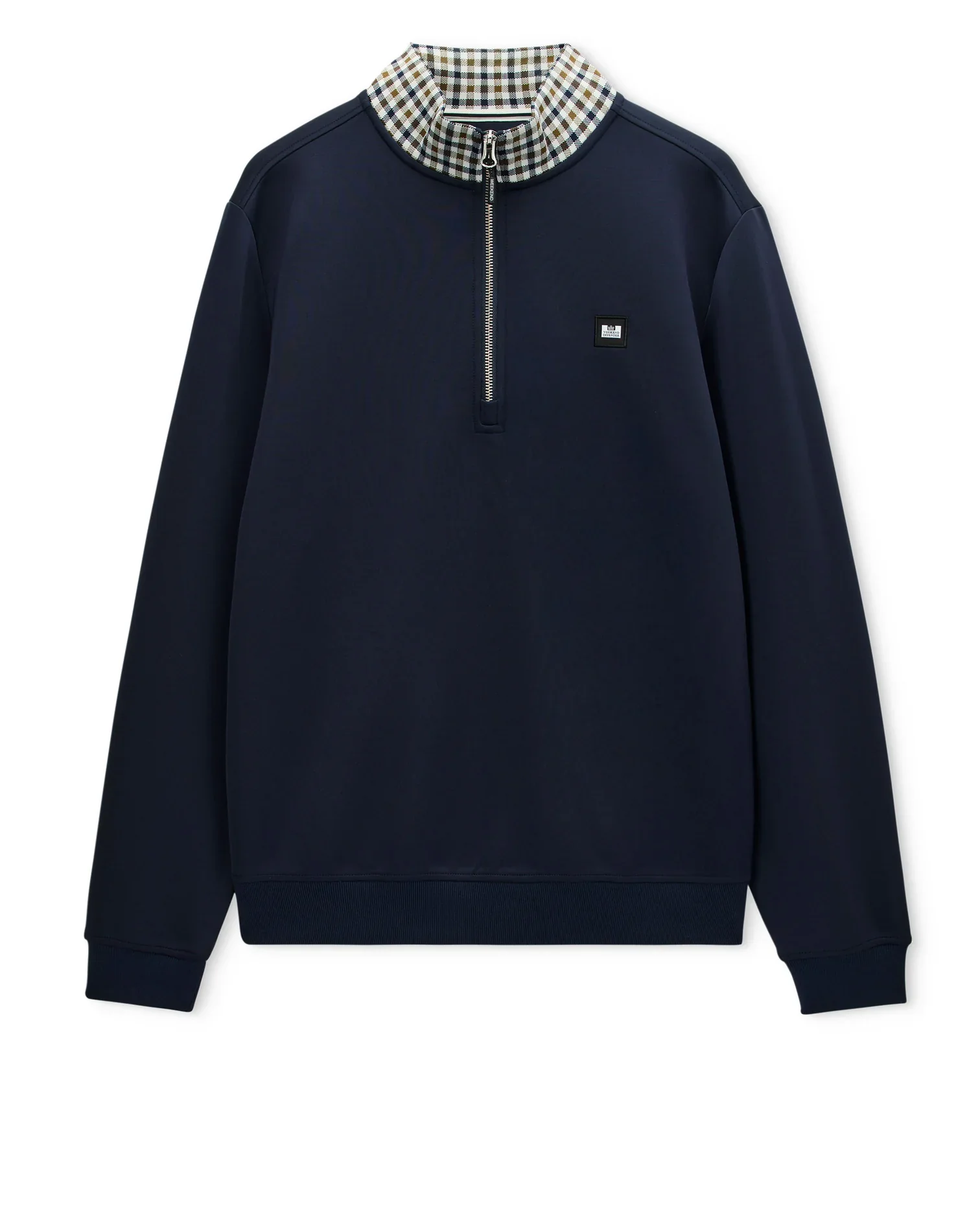 Weekend Offender Henson Quarter Zip Sweatshirt Navy