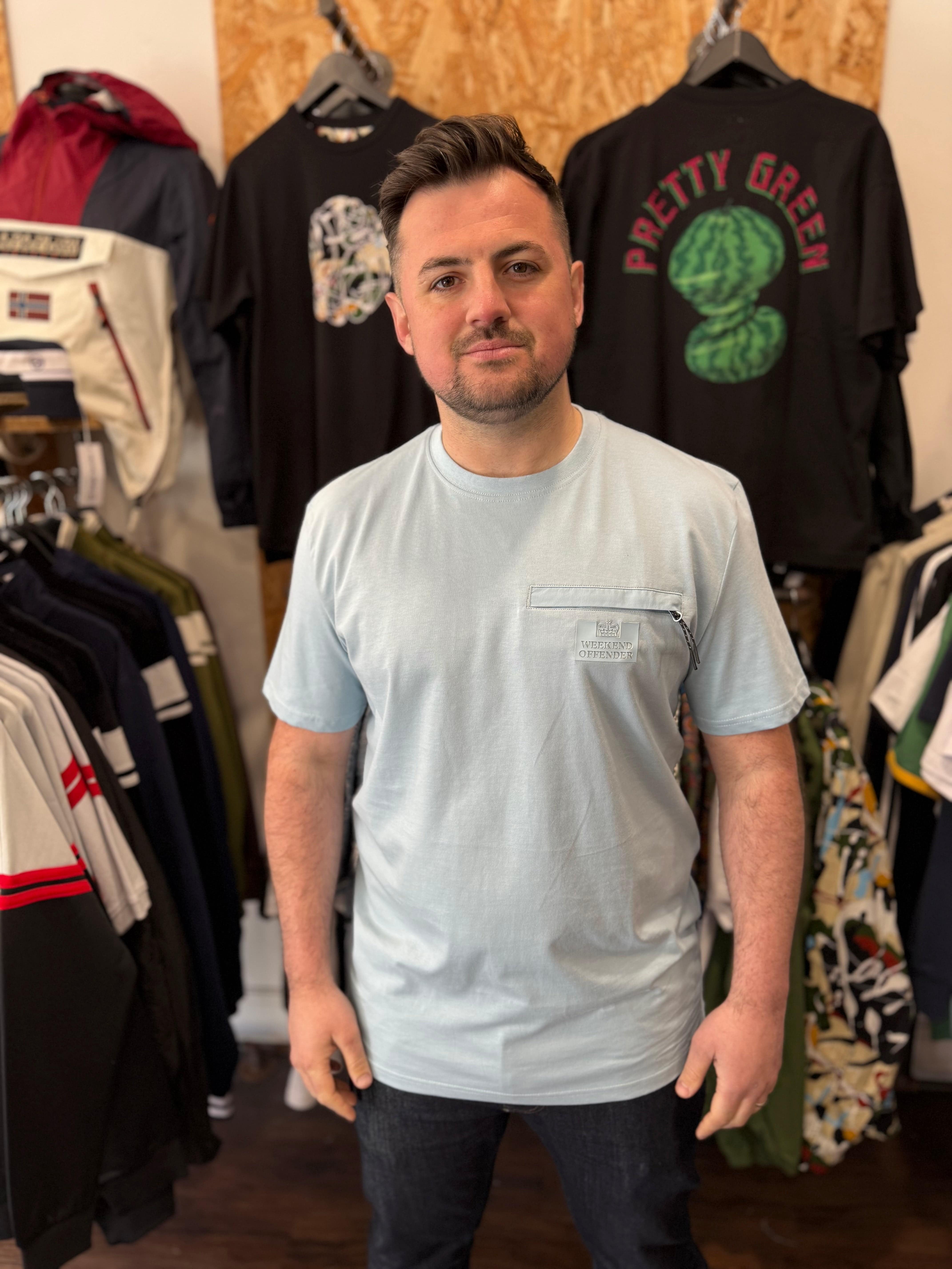 Weekend Offender Koekohe T-Shirt Arctic