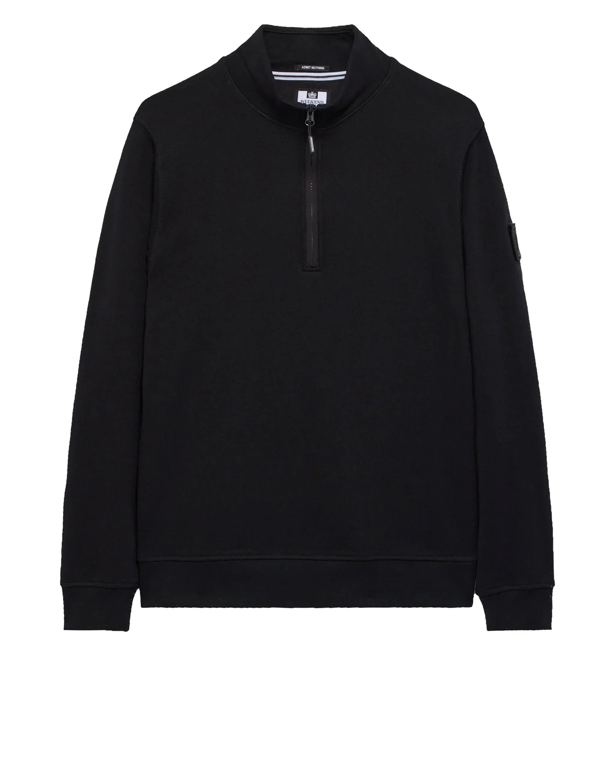 Weekend Offender Kraviz Quarter Zip Sweatshirt Black