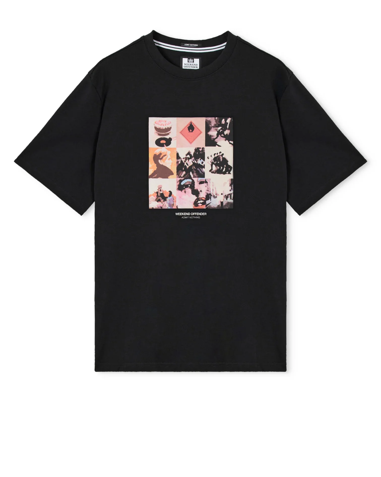 Weekend Offender Low Graphic T-Shirt Black - Image 2
