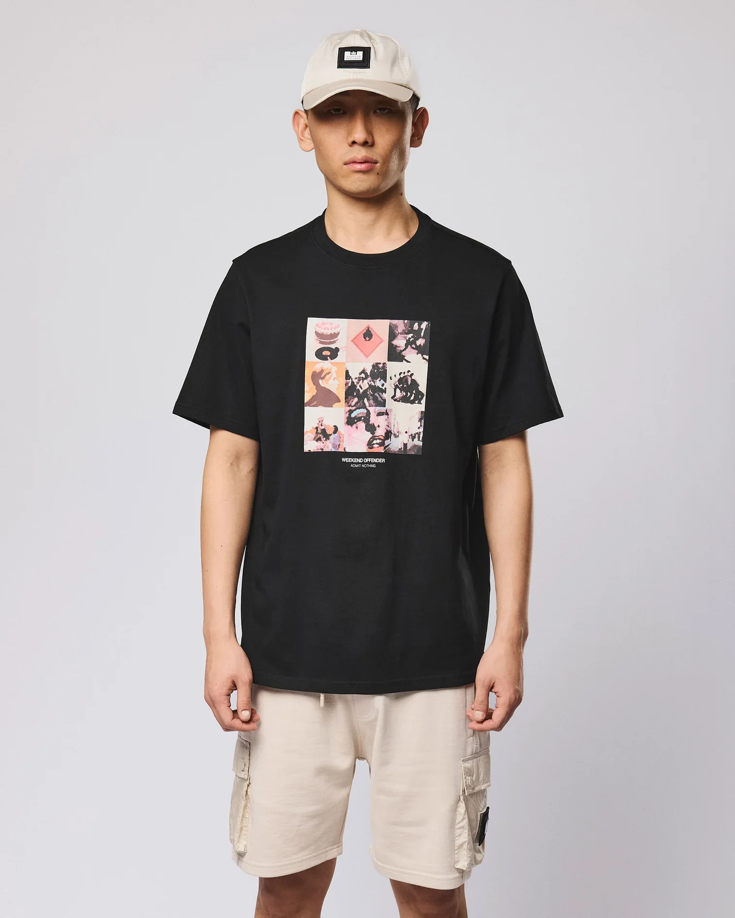 Weekend Offender Low Graphic T-Shirt Black - Image 3