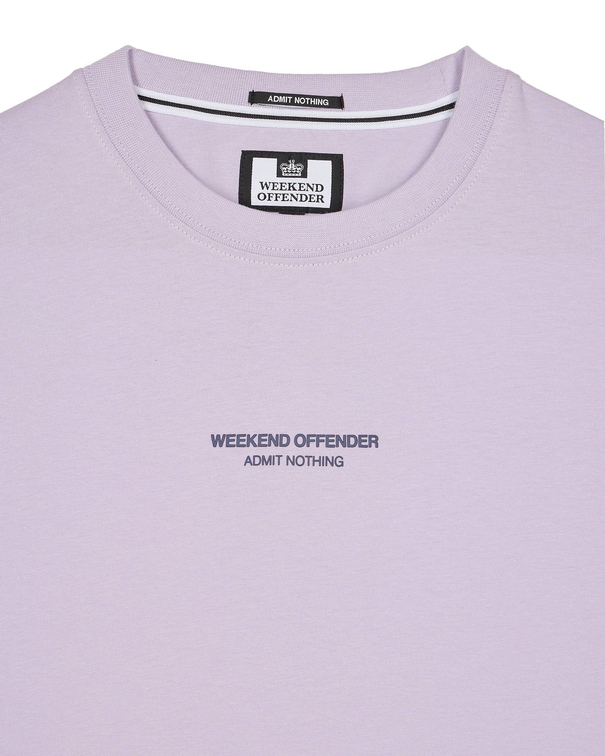 Weekend Offender Millergrove T-Shirt Periwinkle/Bright Navy - Image 3