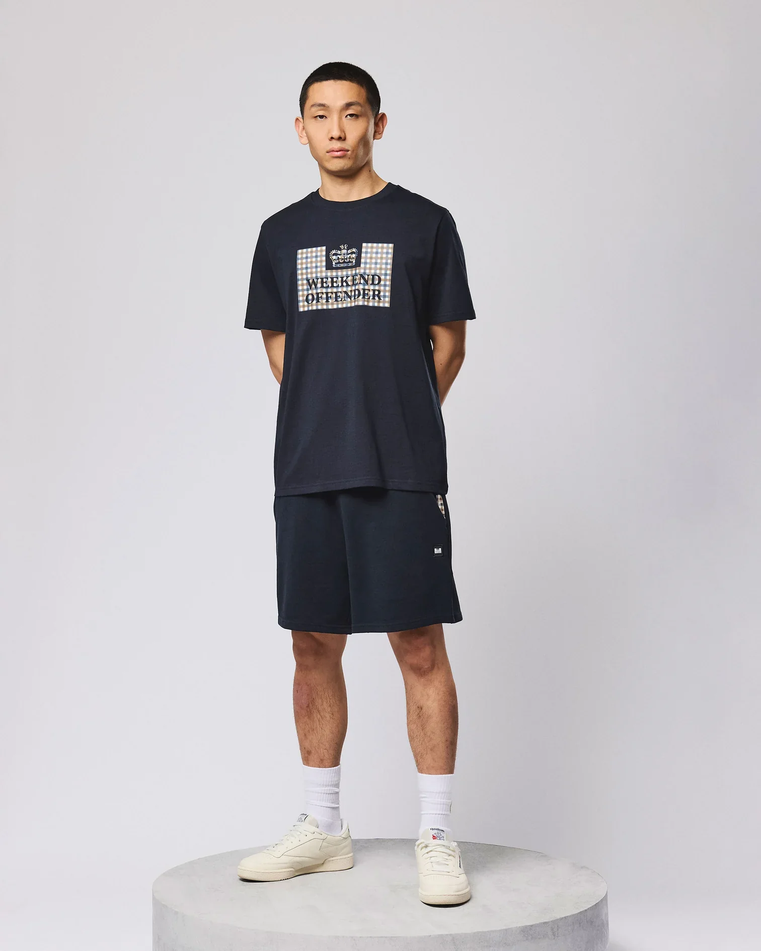 Weekend Offender Missour Jogger Short Navy - Image 2