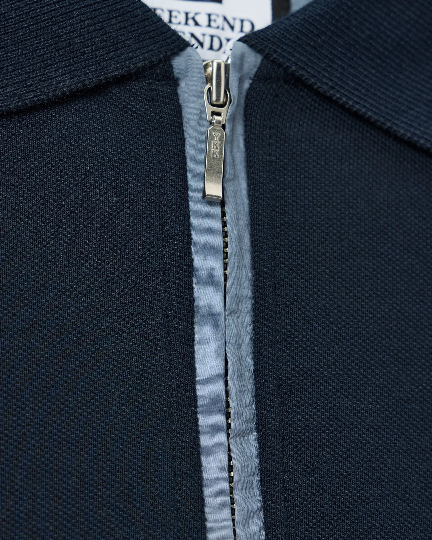 Weekend Offender Monti Polo Shirt Navy/Blue Shadow - Image 4