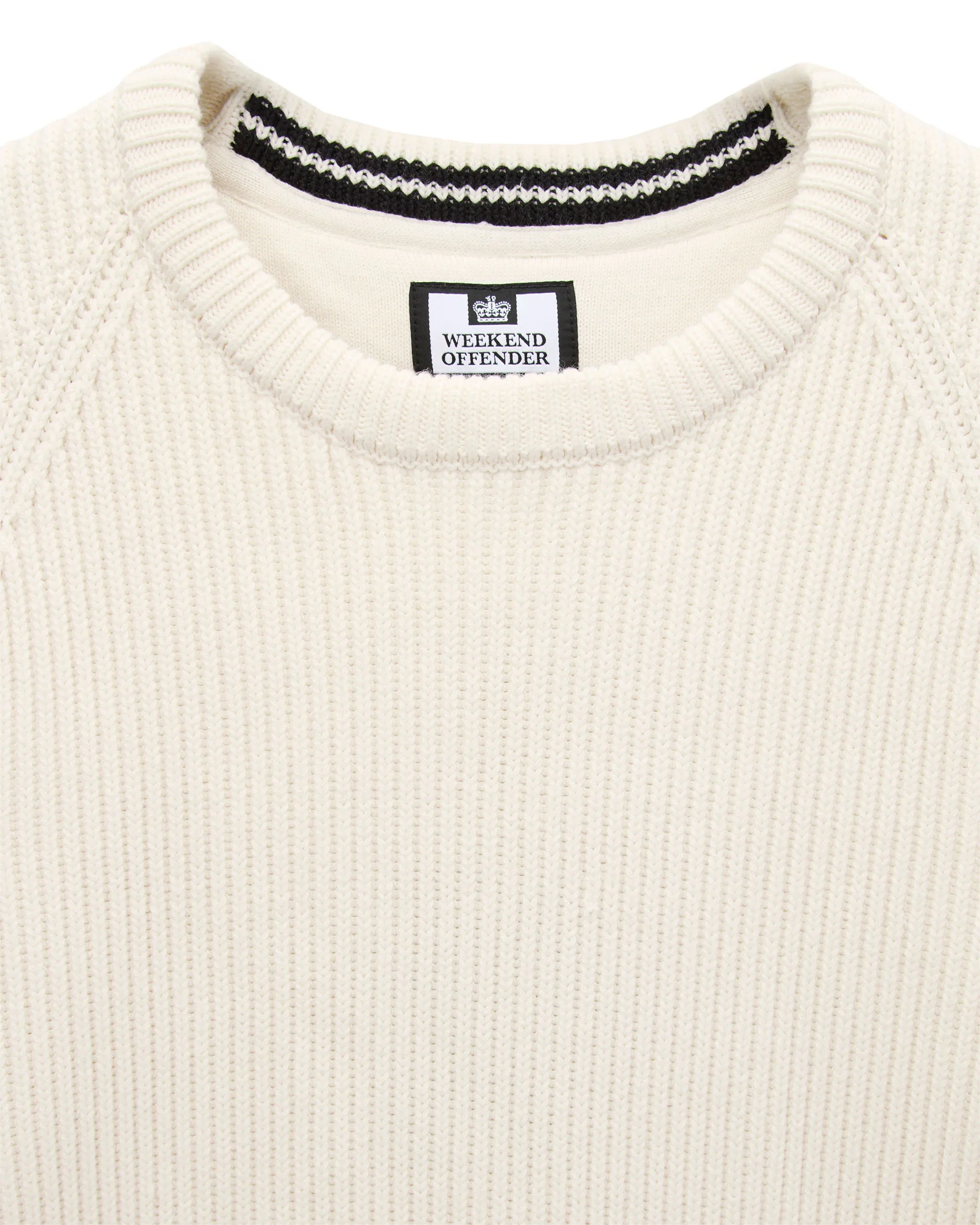 Weekend Offender Morello Jumper Ivory - Image 3