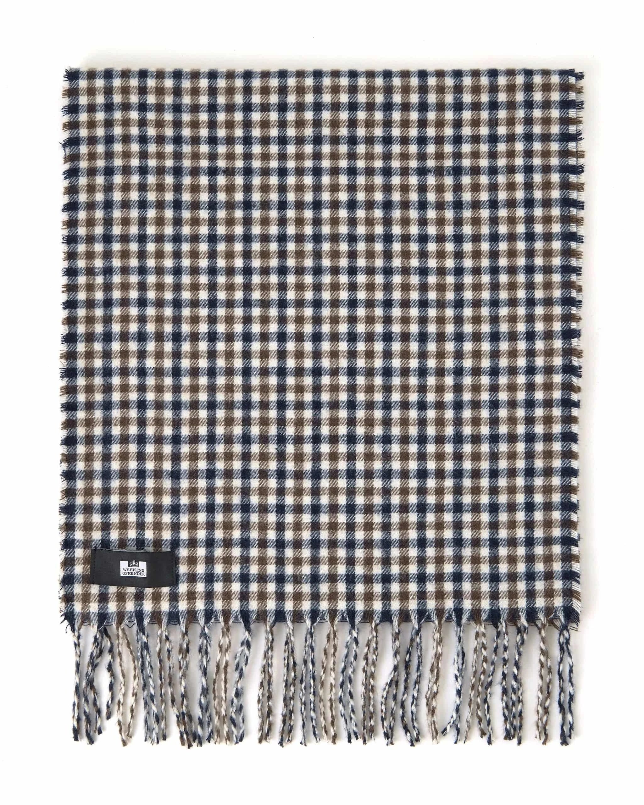 Weekend Offender Nurmagomedov Scarf Mid House Check - Image 2