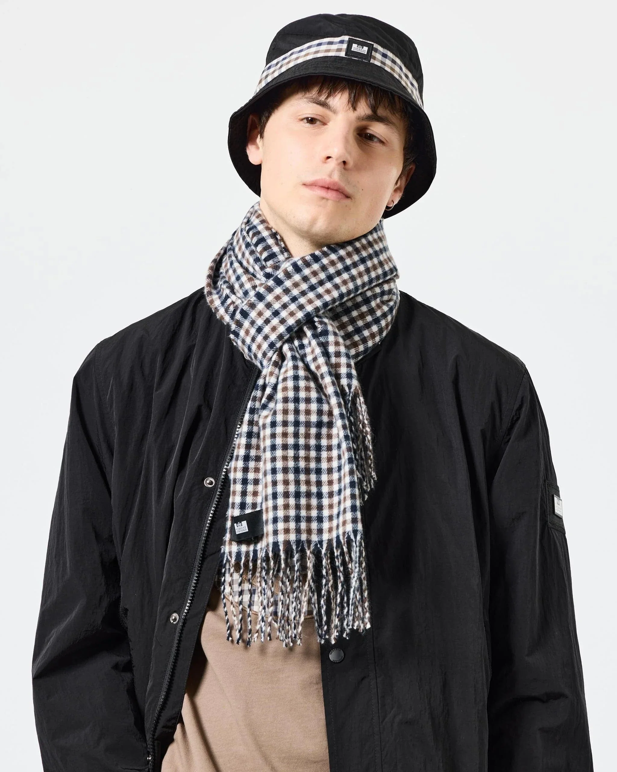 Weekend Offender Nurmagomedov Scarf Mid House Check - Image 3