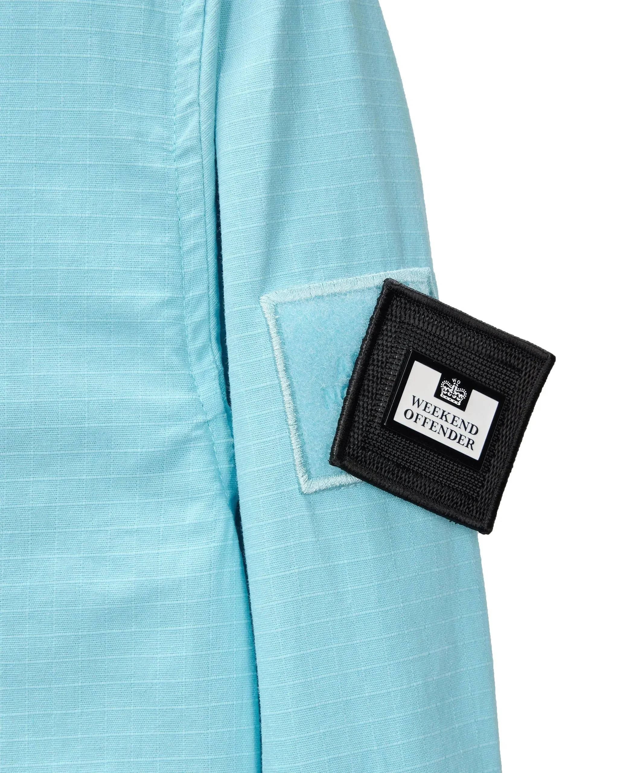 Weekend Offender Porter Over-Shirt Saltwater Blue - Image 3