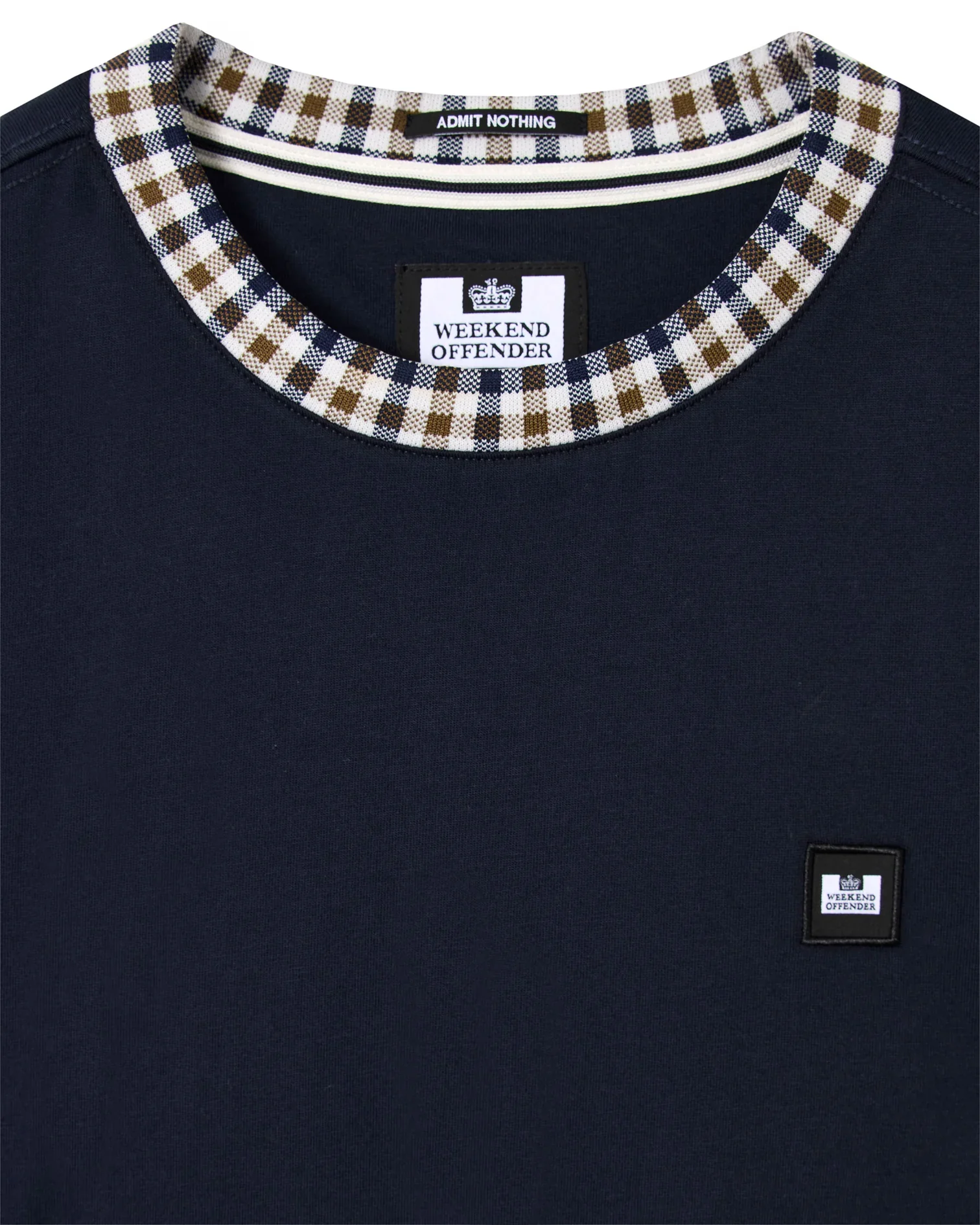 Weekend Offender Sila T-Shirt Navy - Image 2