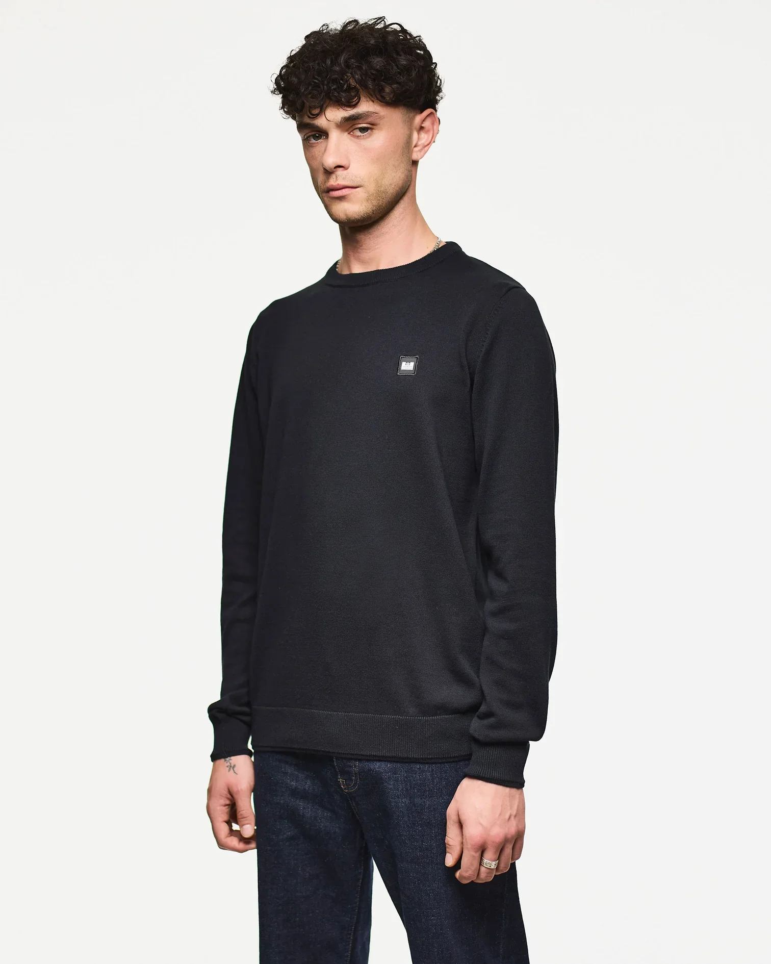 Weekend Offender Solace Jumper Black - Image 2