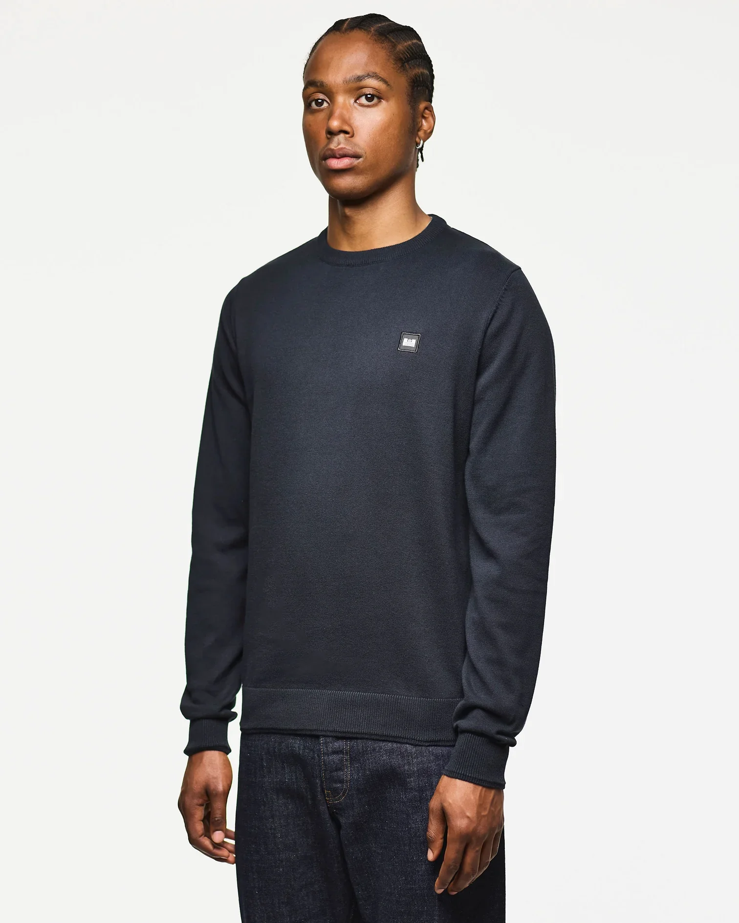 Weekend Offender Solace Jumper Navy - Image 2