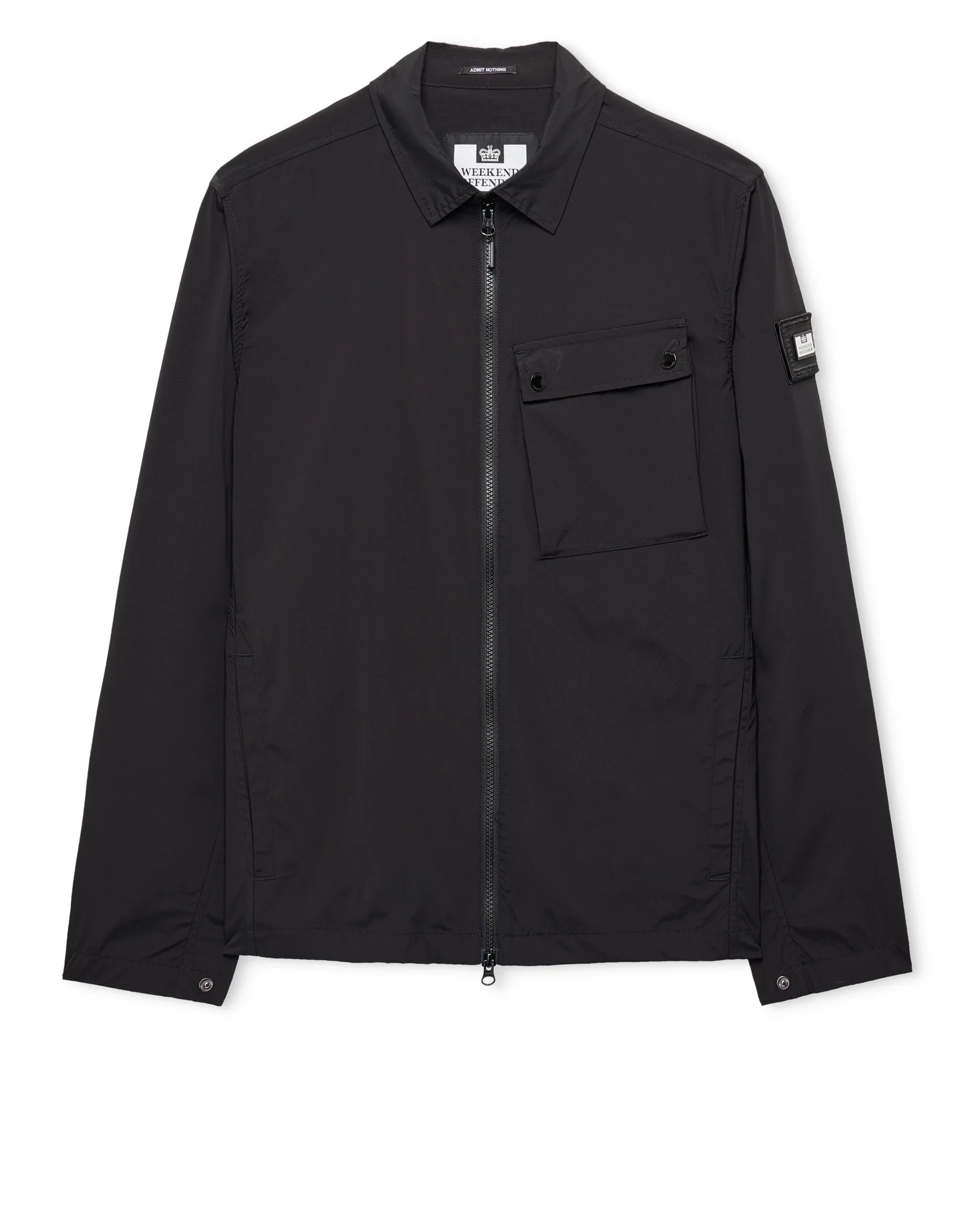 Weekend Offender Southbank Overshirt in Black