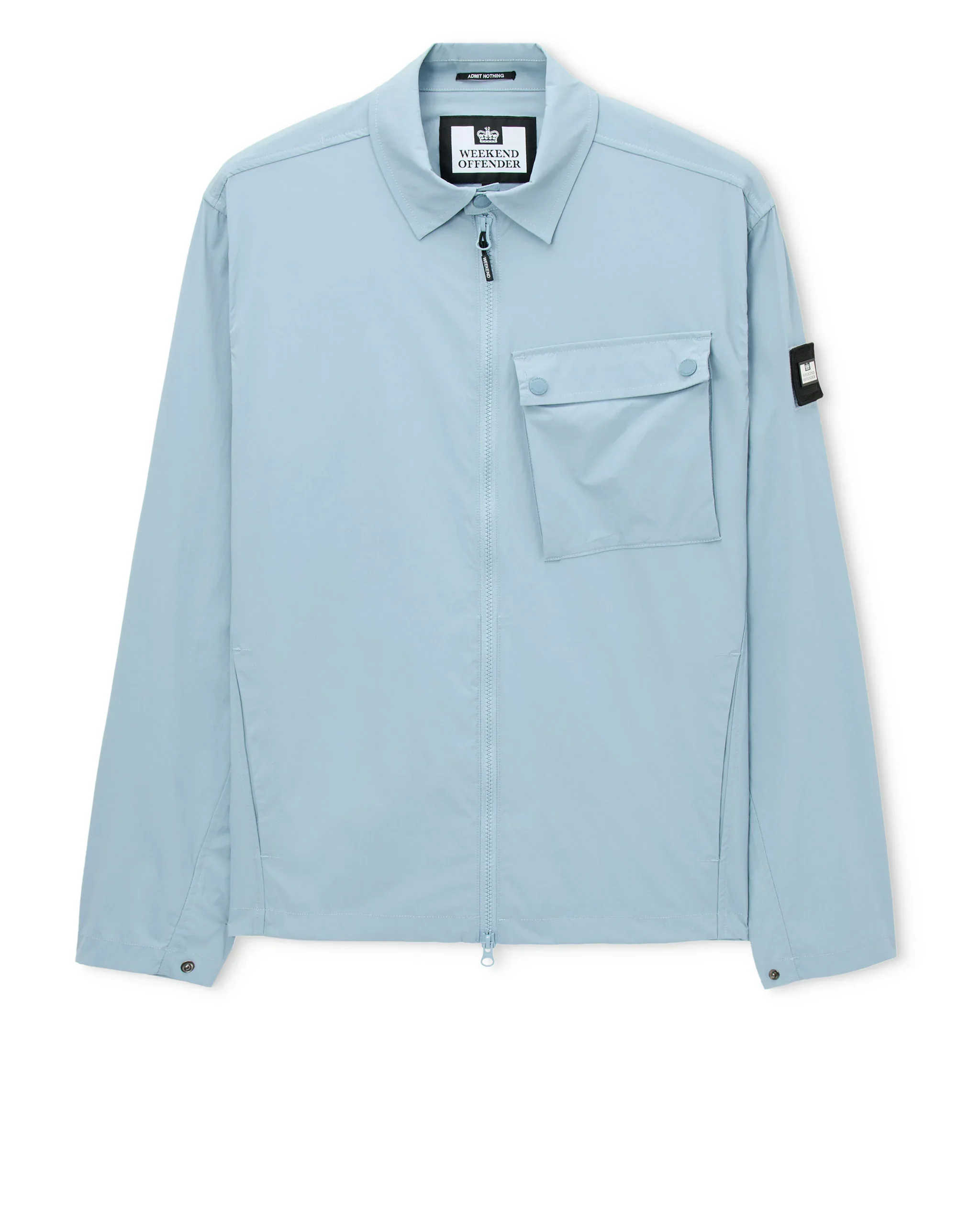 Weekend Offender Southbank Overshirt in Blue Tourmaline
