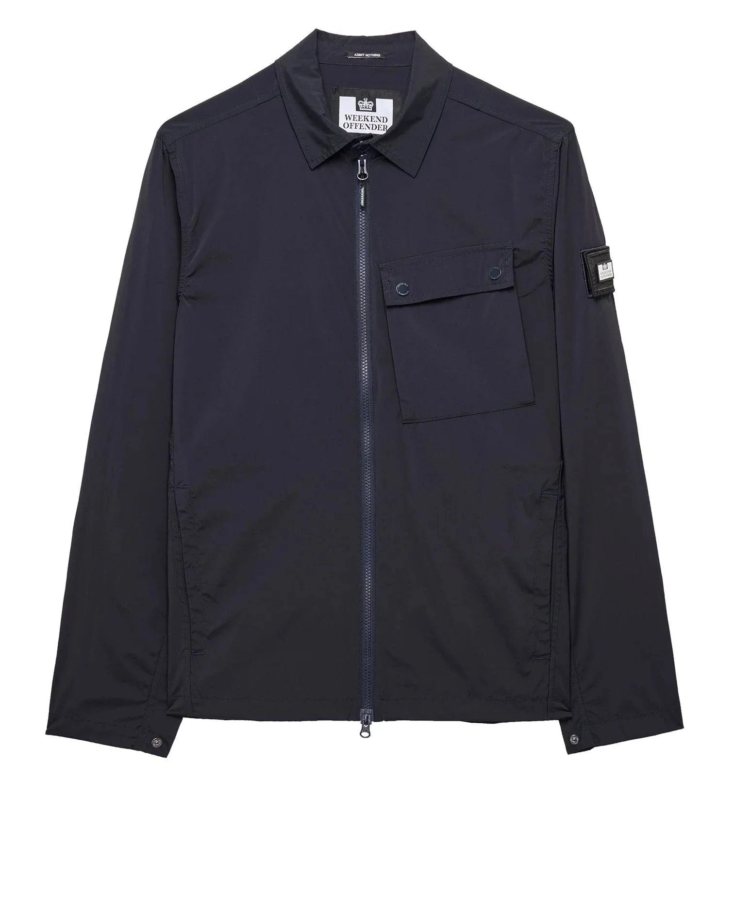 Weekend Offender Southbank Technical Over-Shirt Navy