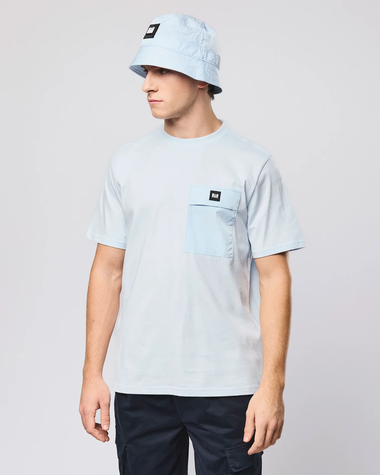 Weekend Offender Stiniva T-Shirt Sky - Image 3