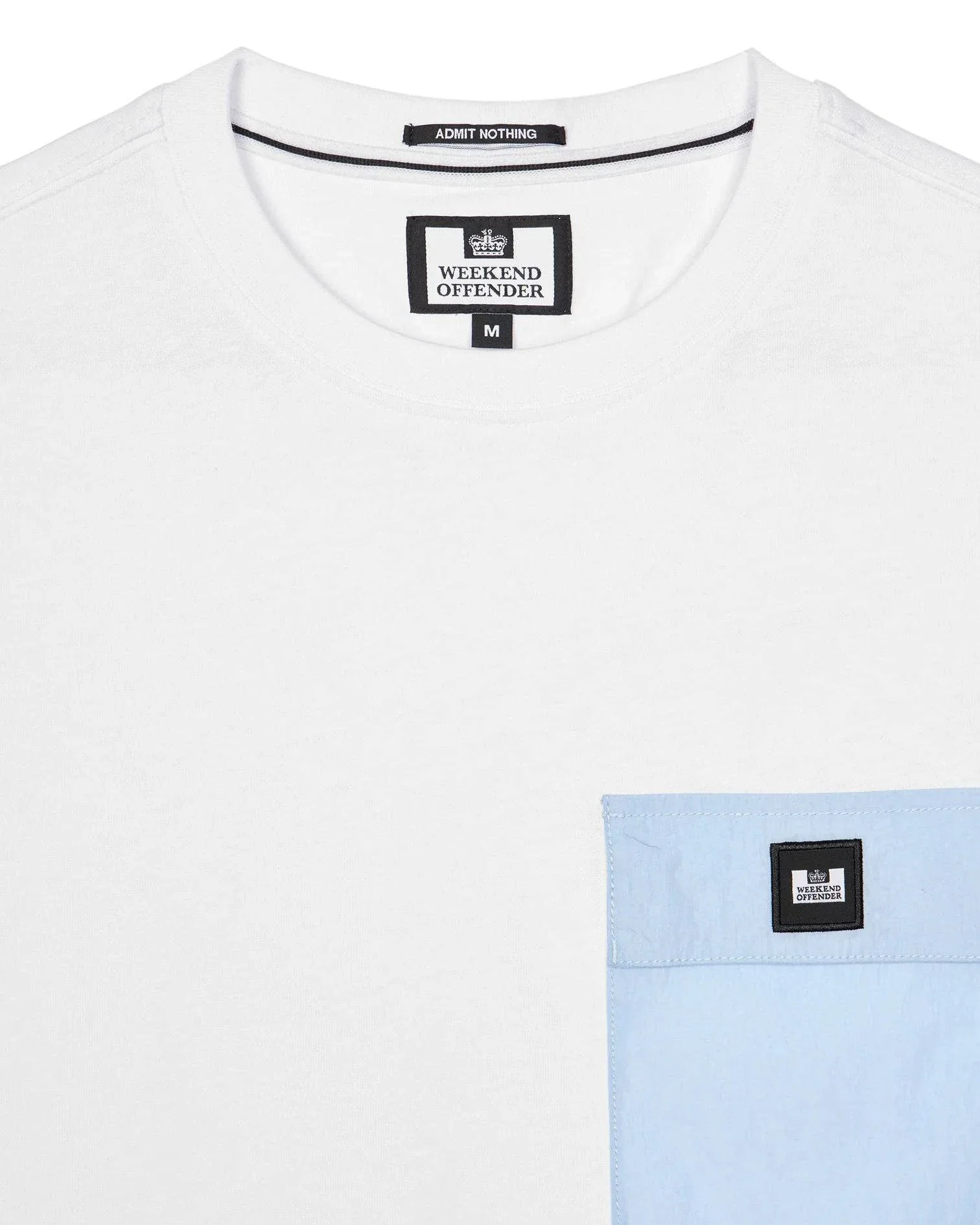 Weekend Offender Stiniva T-Shirt White/Oceanwave - Image 2