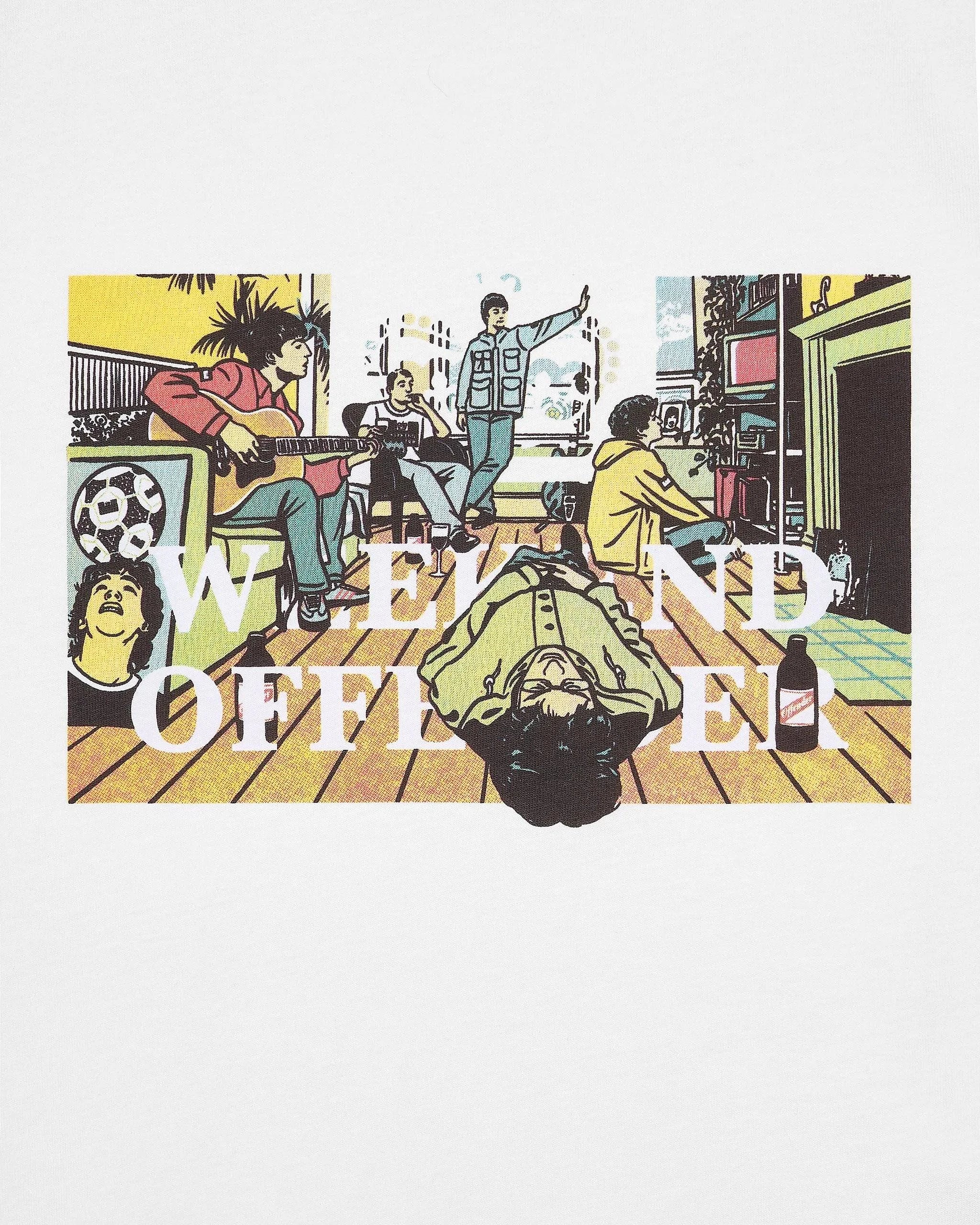 Weekend Offender Stratford Avenue T-Shirt White - Image 2