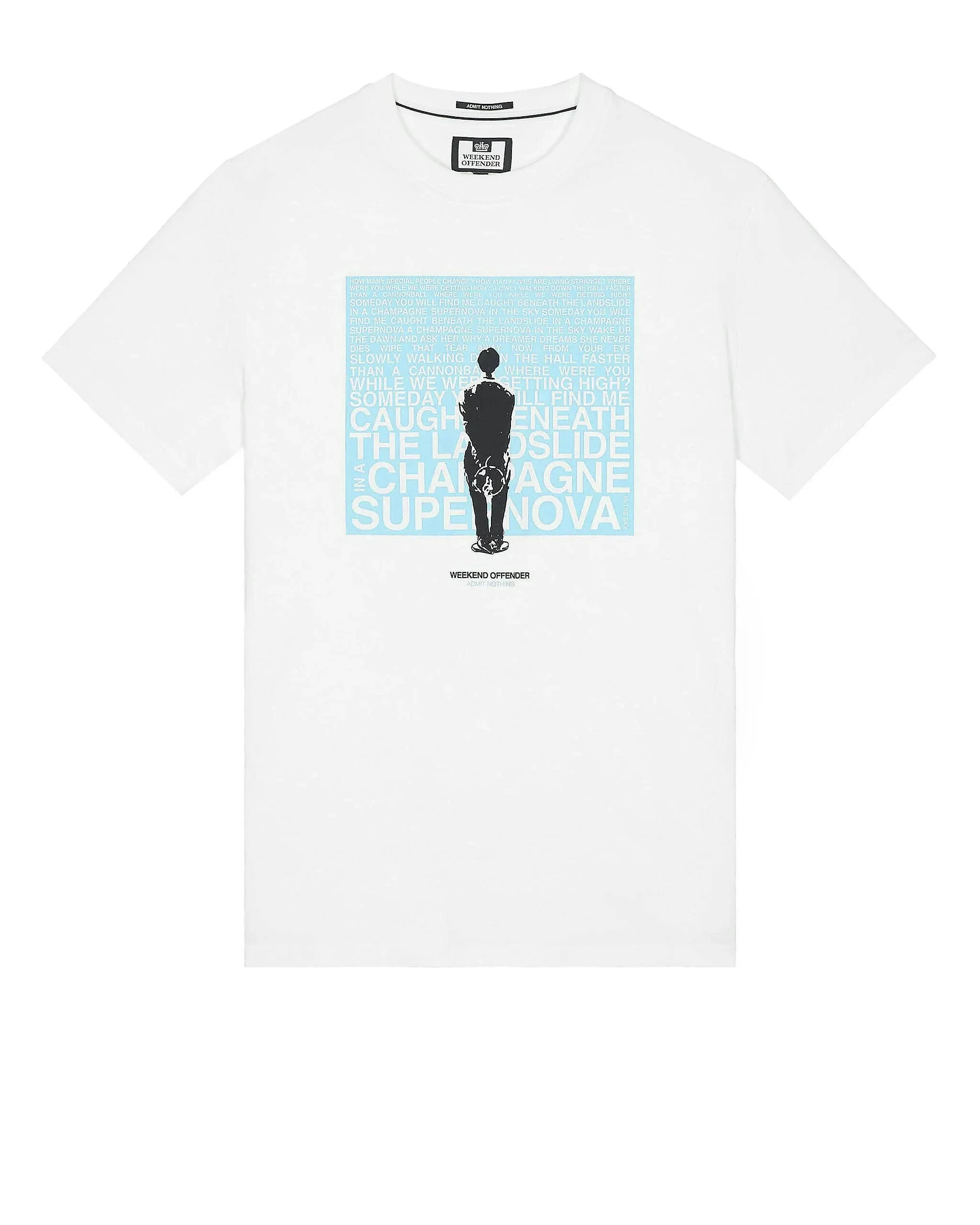 Weekend Offender Supernova T-shirt in White