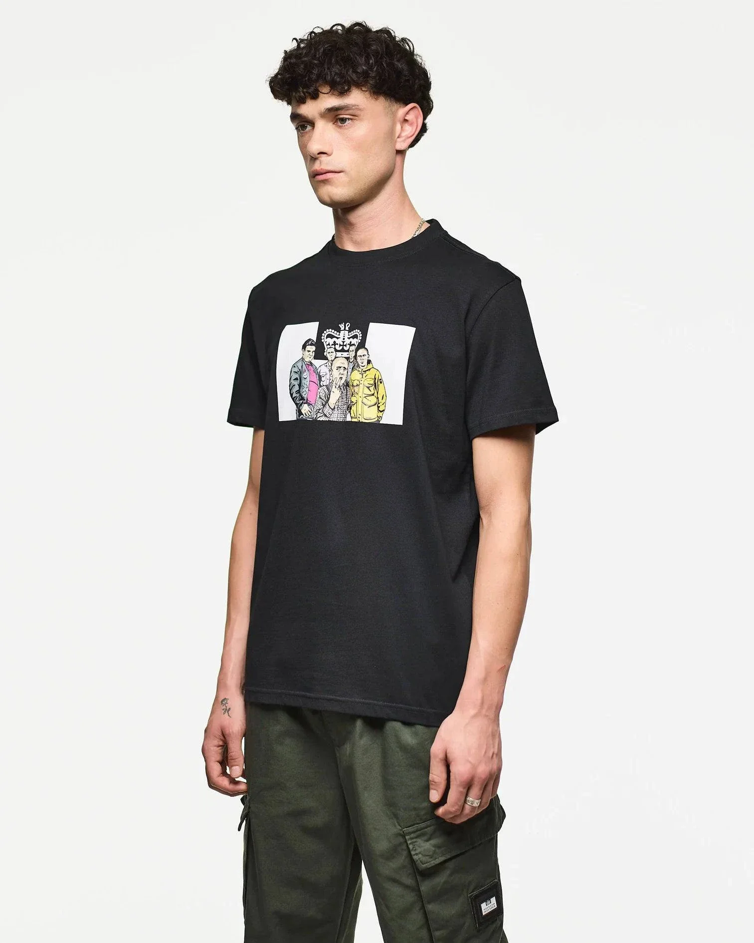 Weekend Offender T.I.E. Graphic T-Shirt Black - Image 2