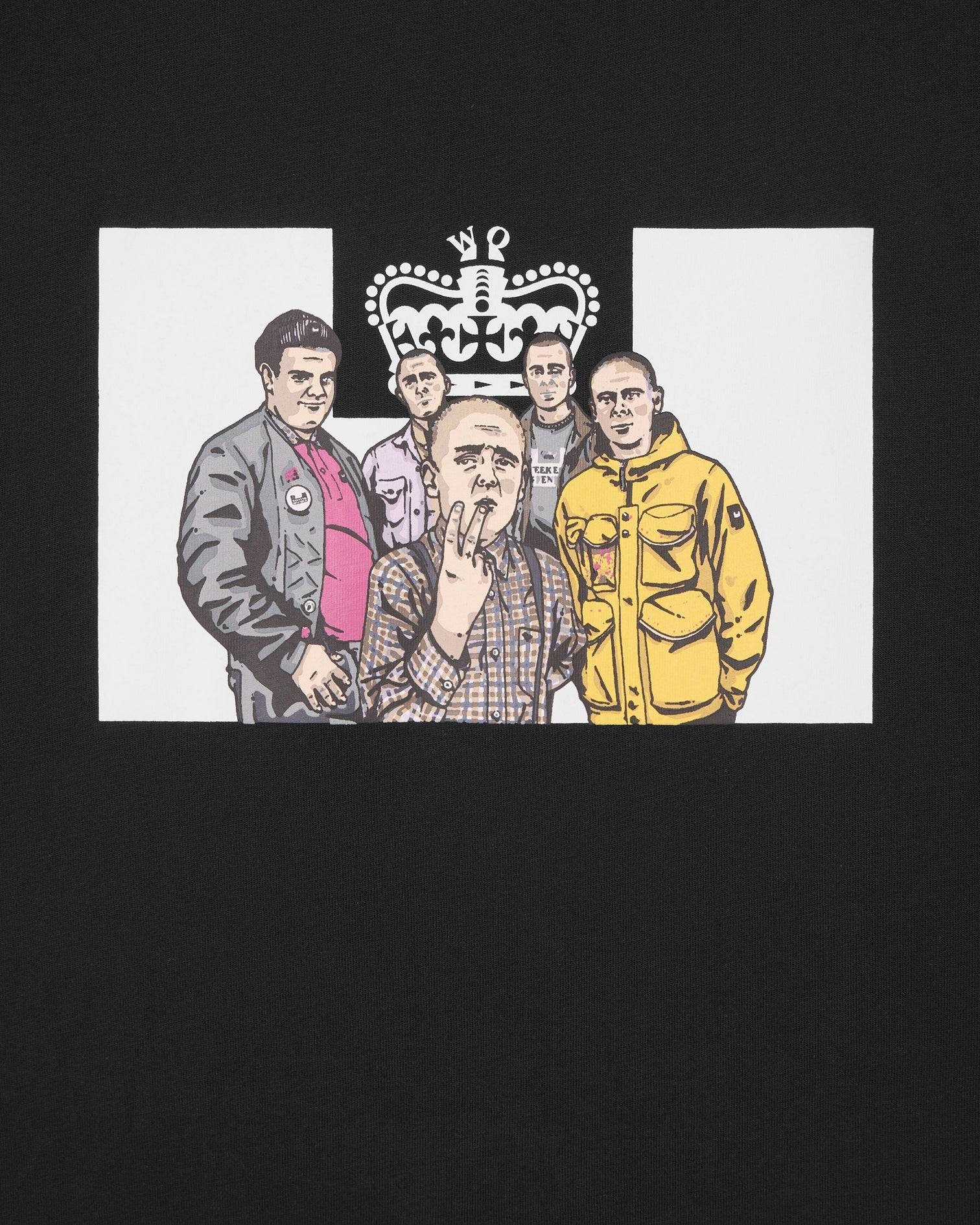Weekend Offender T.I.E. Graphic T-Shirt Black - Image 3