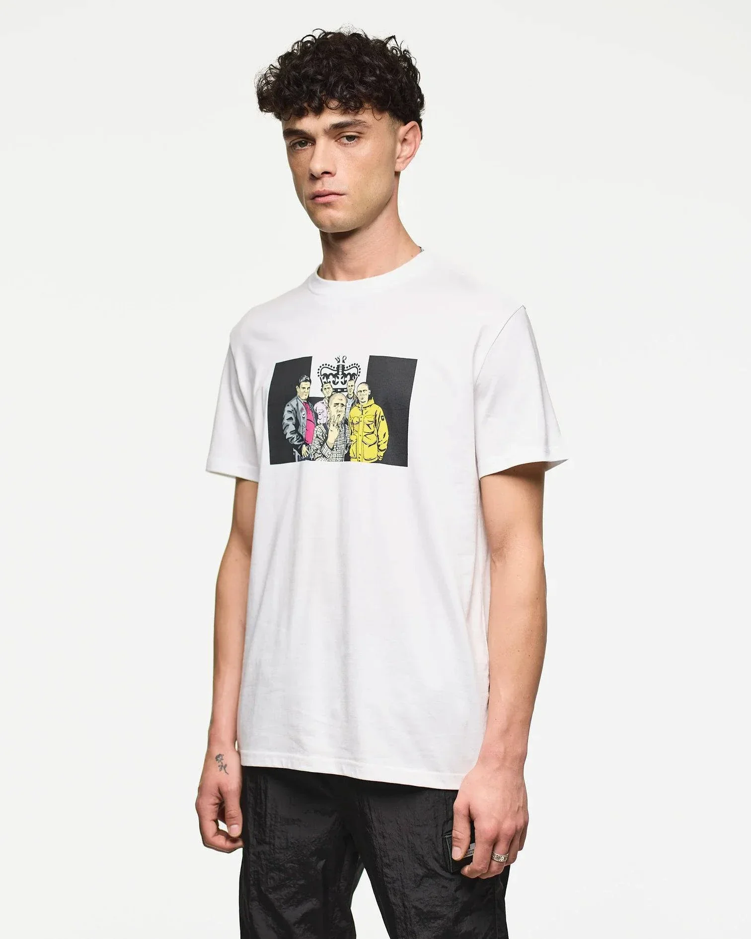 Weekend Offender T.I.E. Graphic T-Shirt White - Image 2
