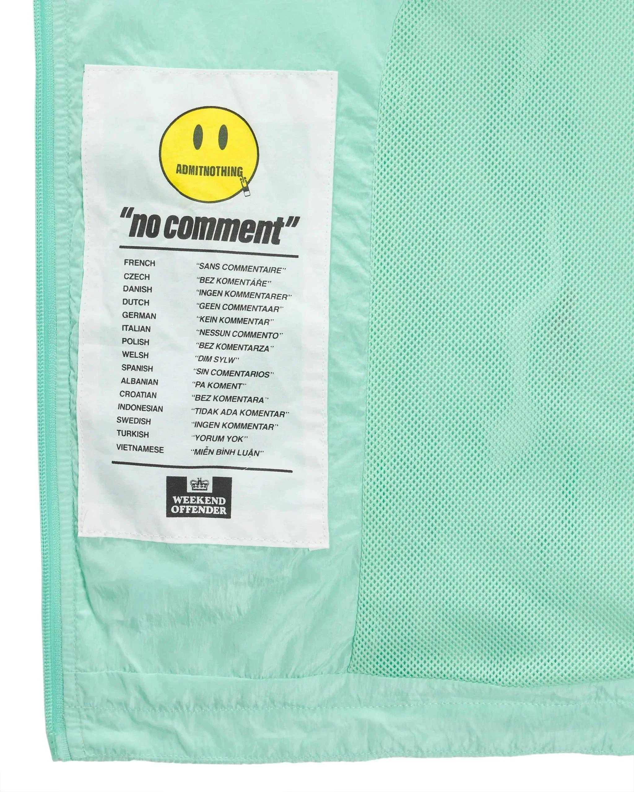 Weekend Offender Technician Jacket Celeste Green - Image 3