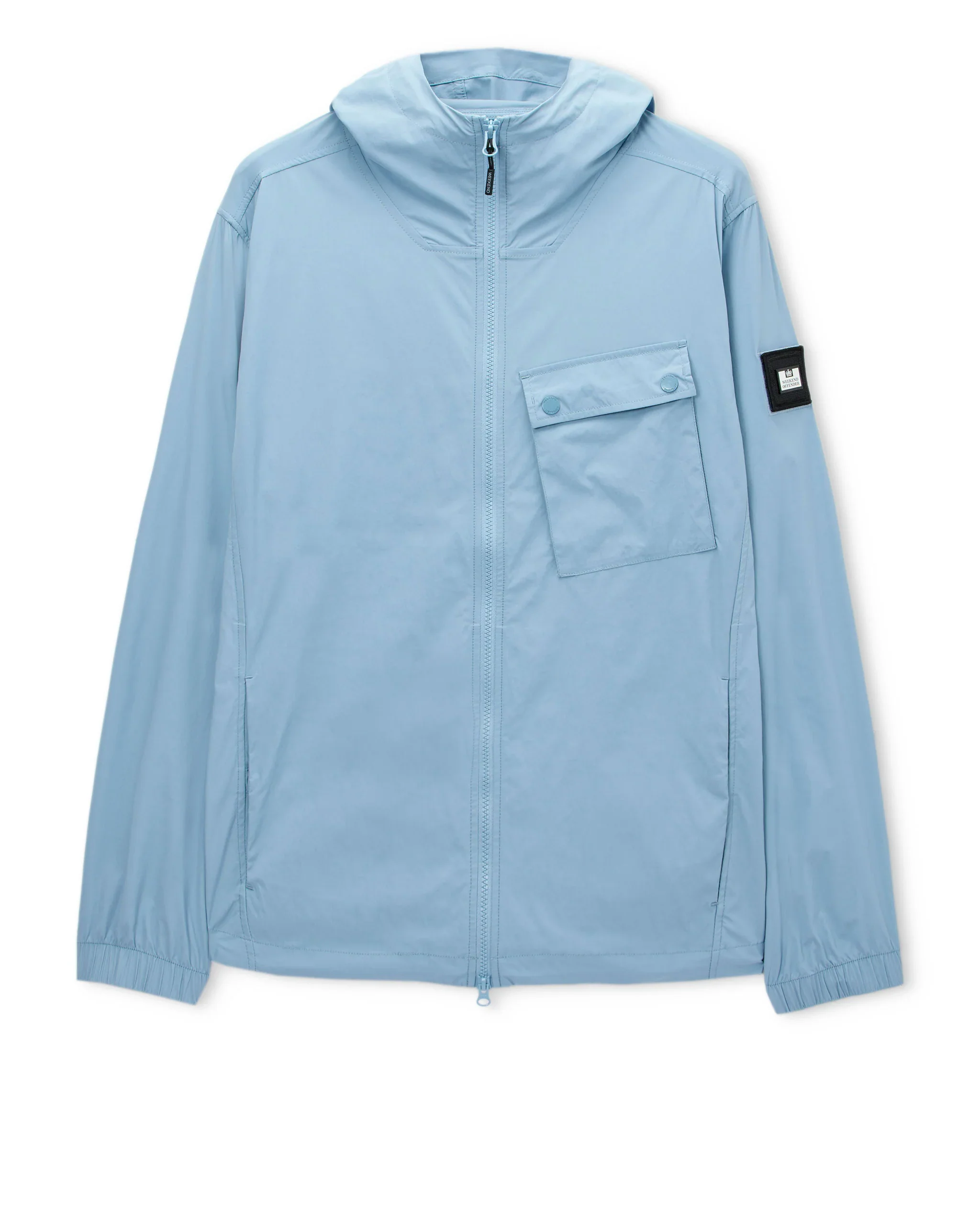 Weekend Offender Temara Technical Windbreaker Jacket in Blue Tourmaline